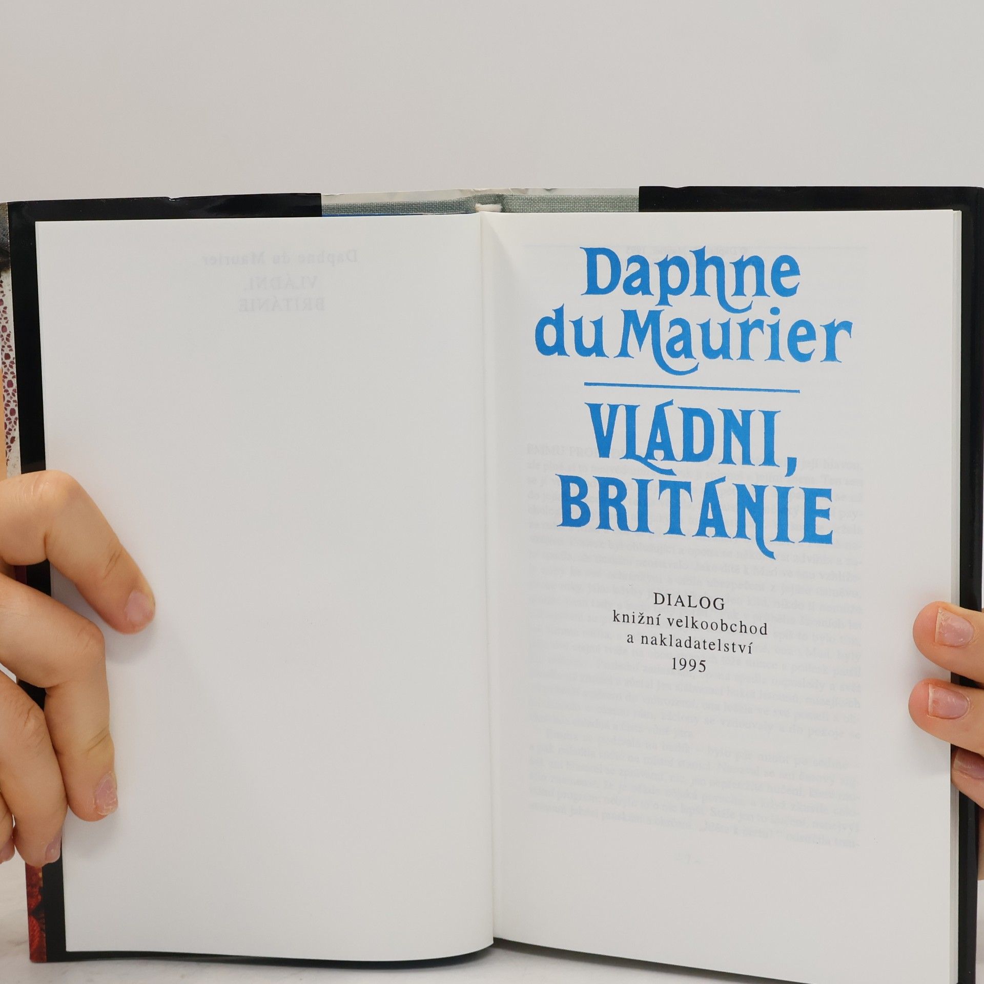 Daphne du Maurier Vládni, Británie