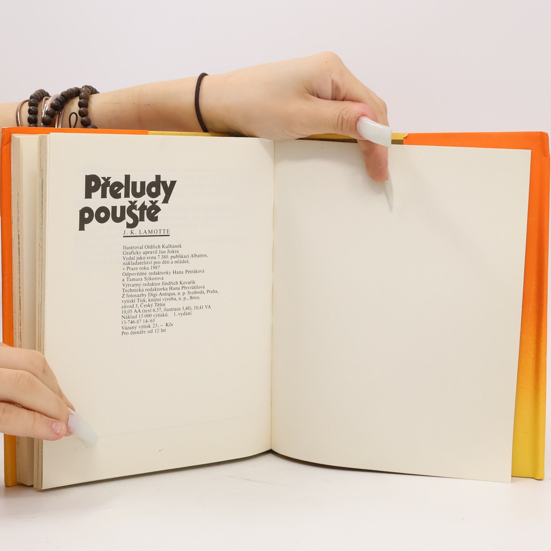 J. K. Lamotte Přeludy pouště