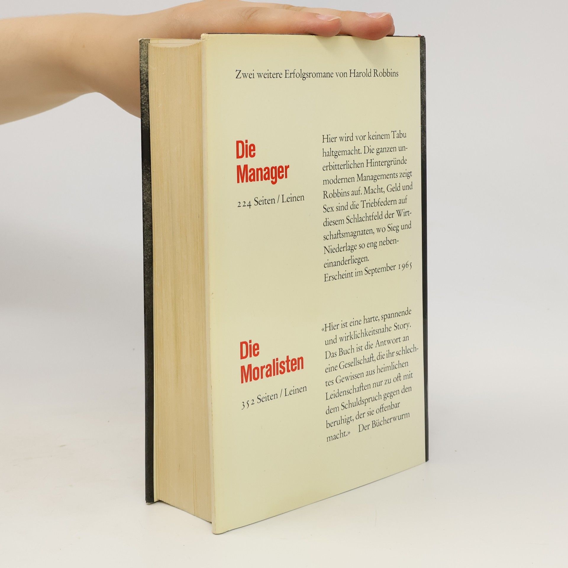 Harold Robbins Die Unersättlichen
