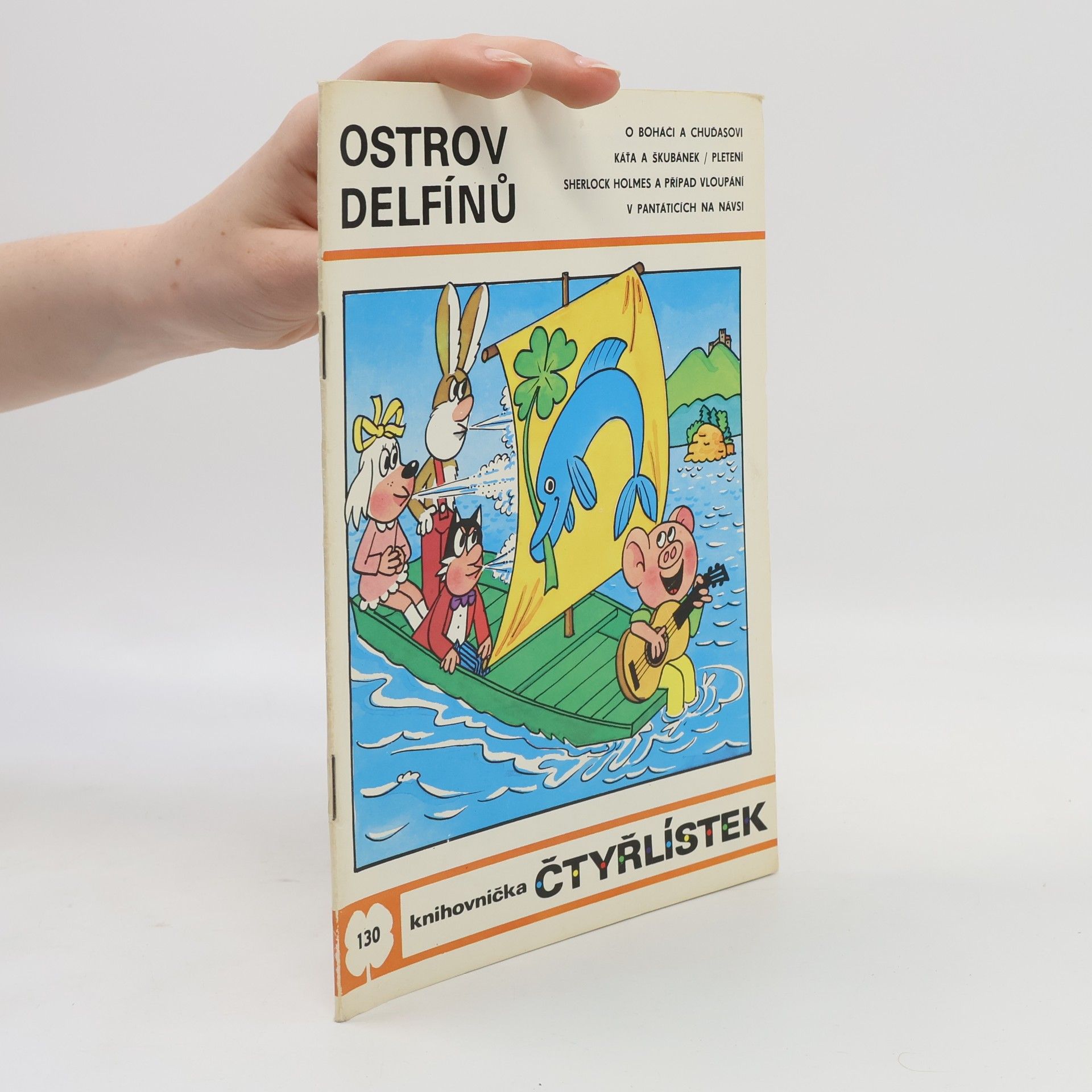 Ljuba Štíplová Čtyřlístek 130. Ostrov delfínů