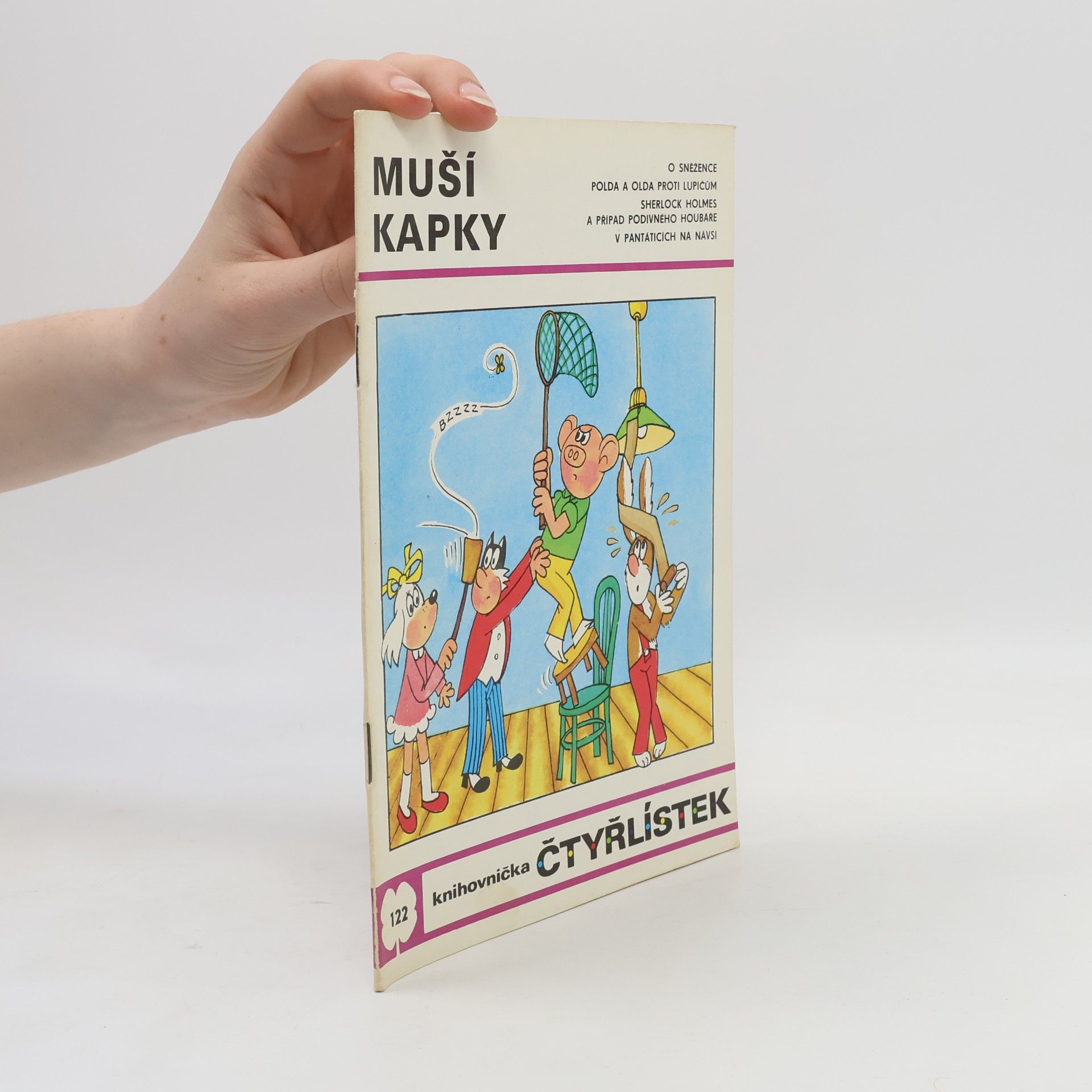 Ljuba Štíplová Čtyřlístek 122. Muší kapky
