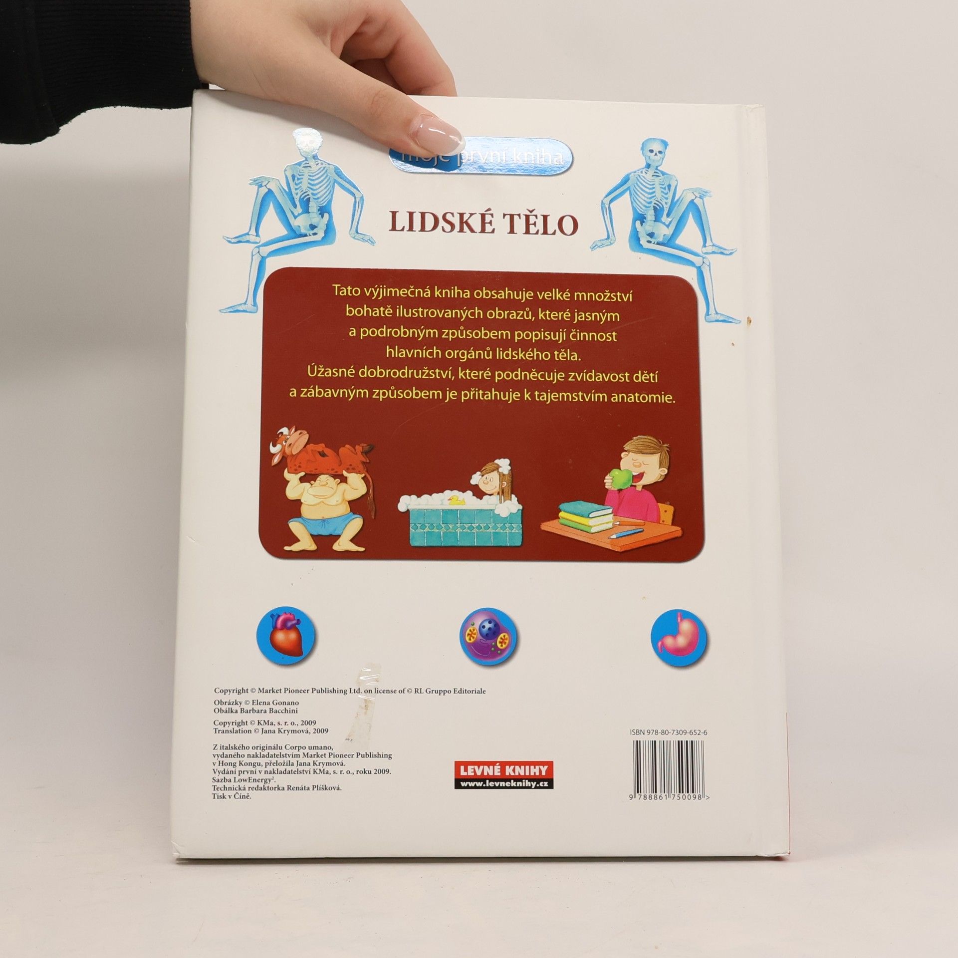 Kolektív autorov Lidské tělo - Moje první kniha