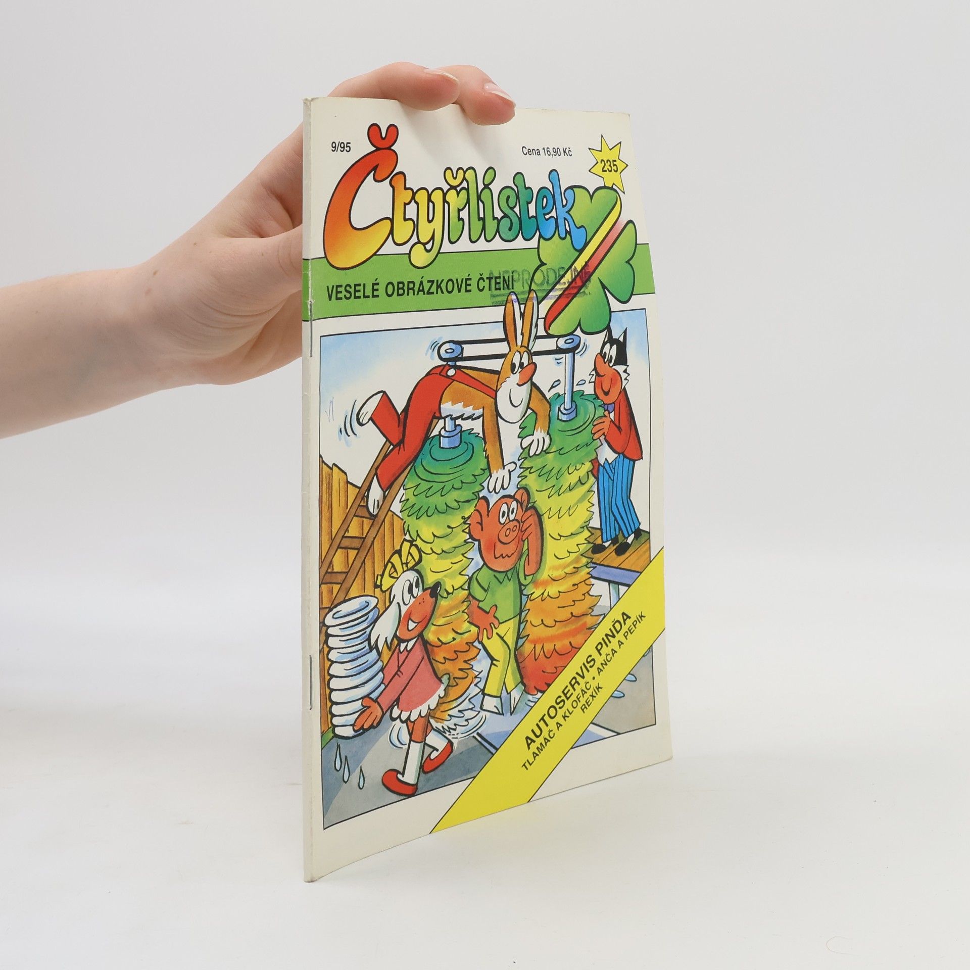 Auteurscollectief Čtyřlístek 235. 9/1995