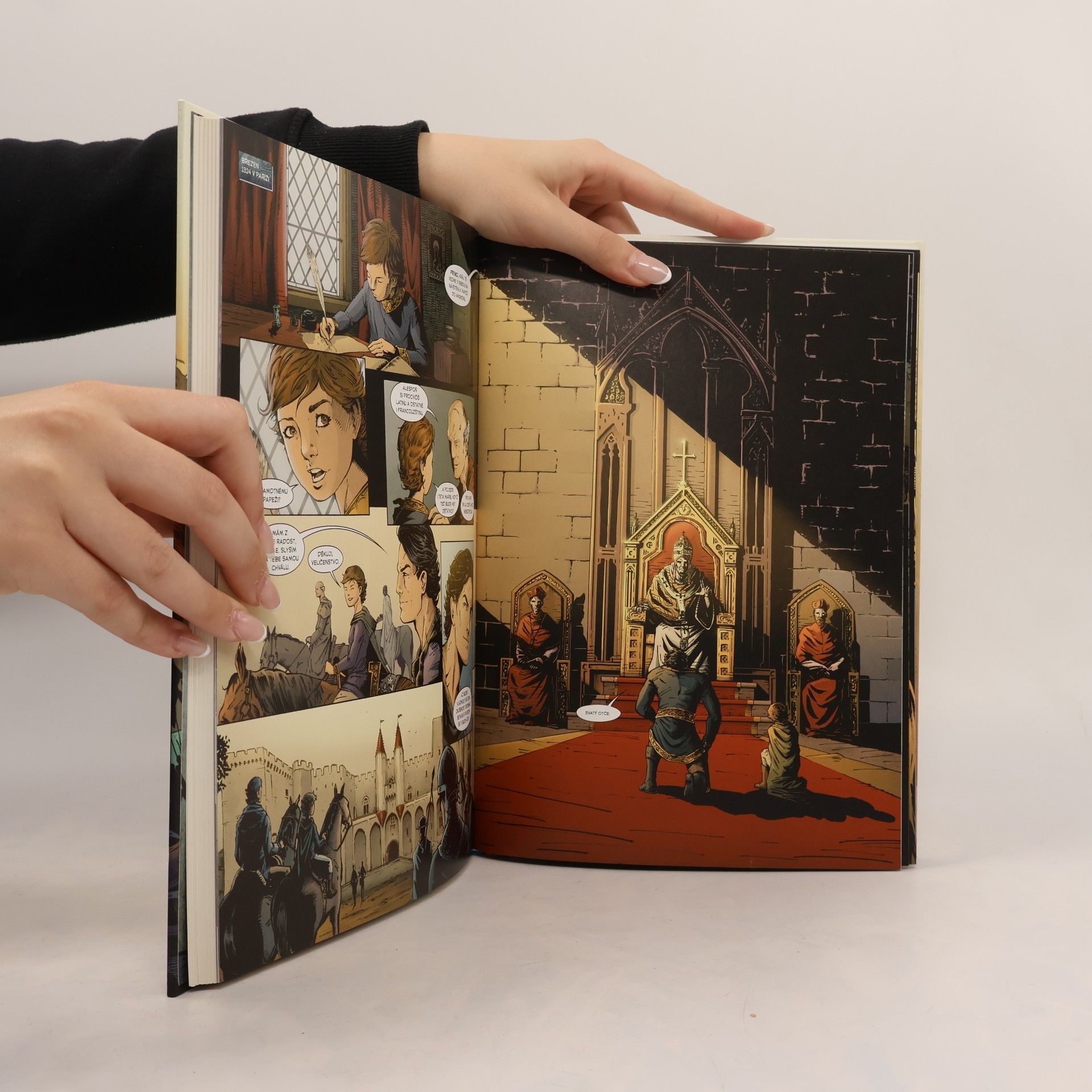 Zdeněk Ležák Karel IV. pán světa. Komiksový příběh největšího českého panovníka