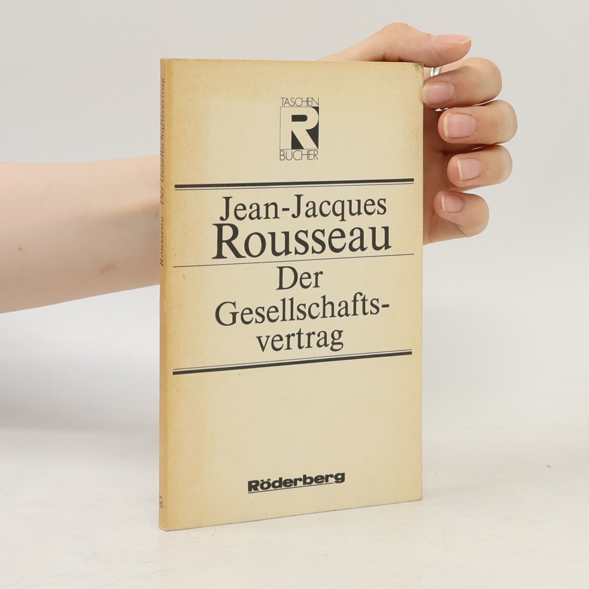 Jean-Jacques Rousseau Der Gesellschaftsvertrag