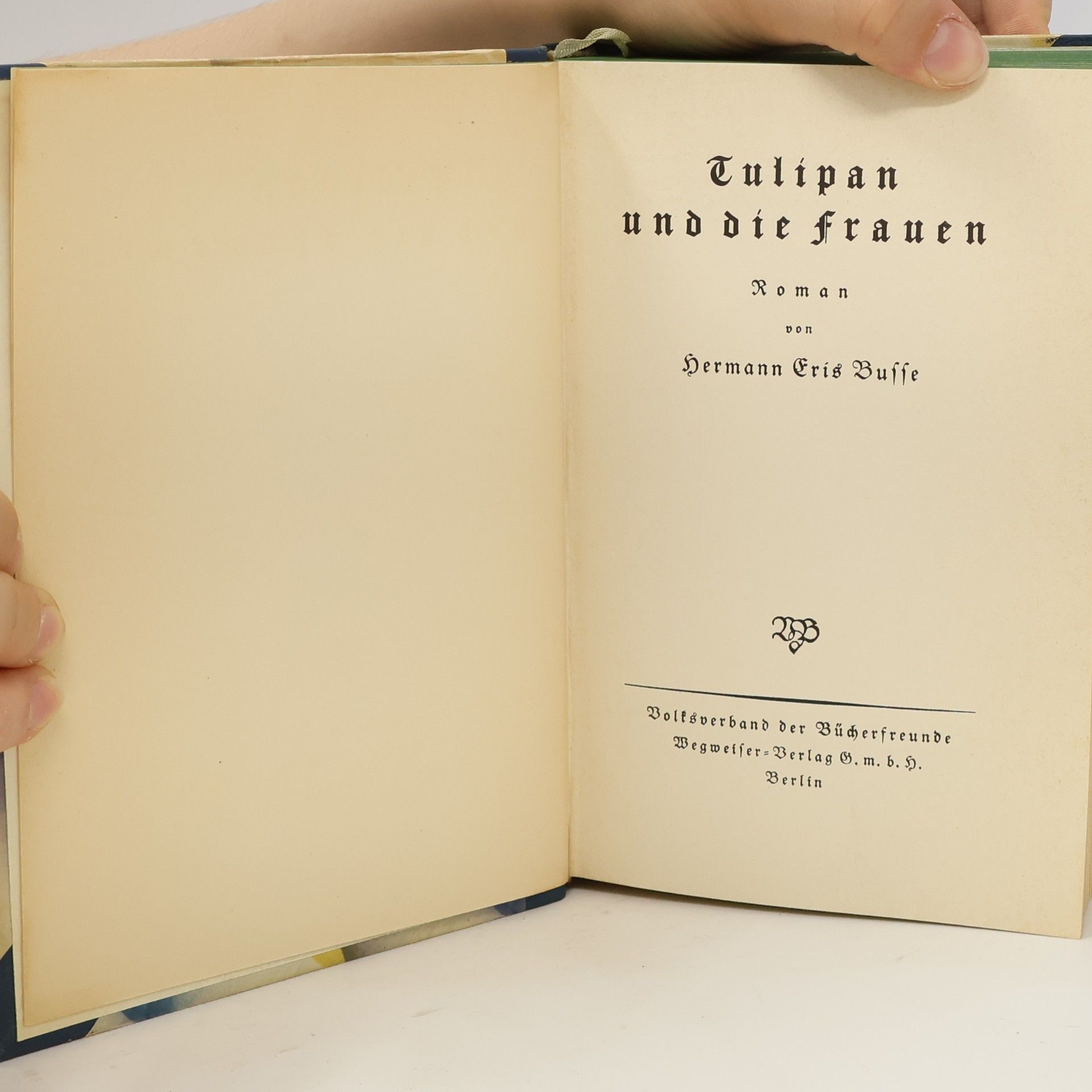 Hermann Eris Busse Tulipan und die Frauen