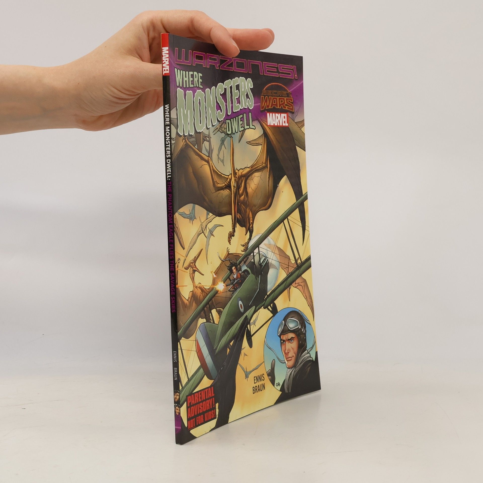Russ Braun Secret Wars: Warzones!: Where Monsters Dwell: The Phantom Eagle Flies The Savage Sky