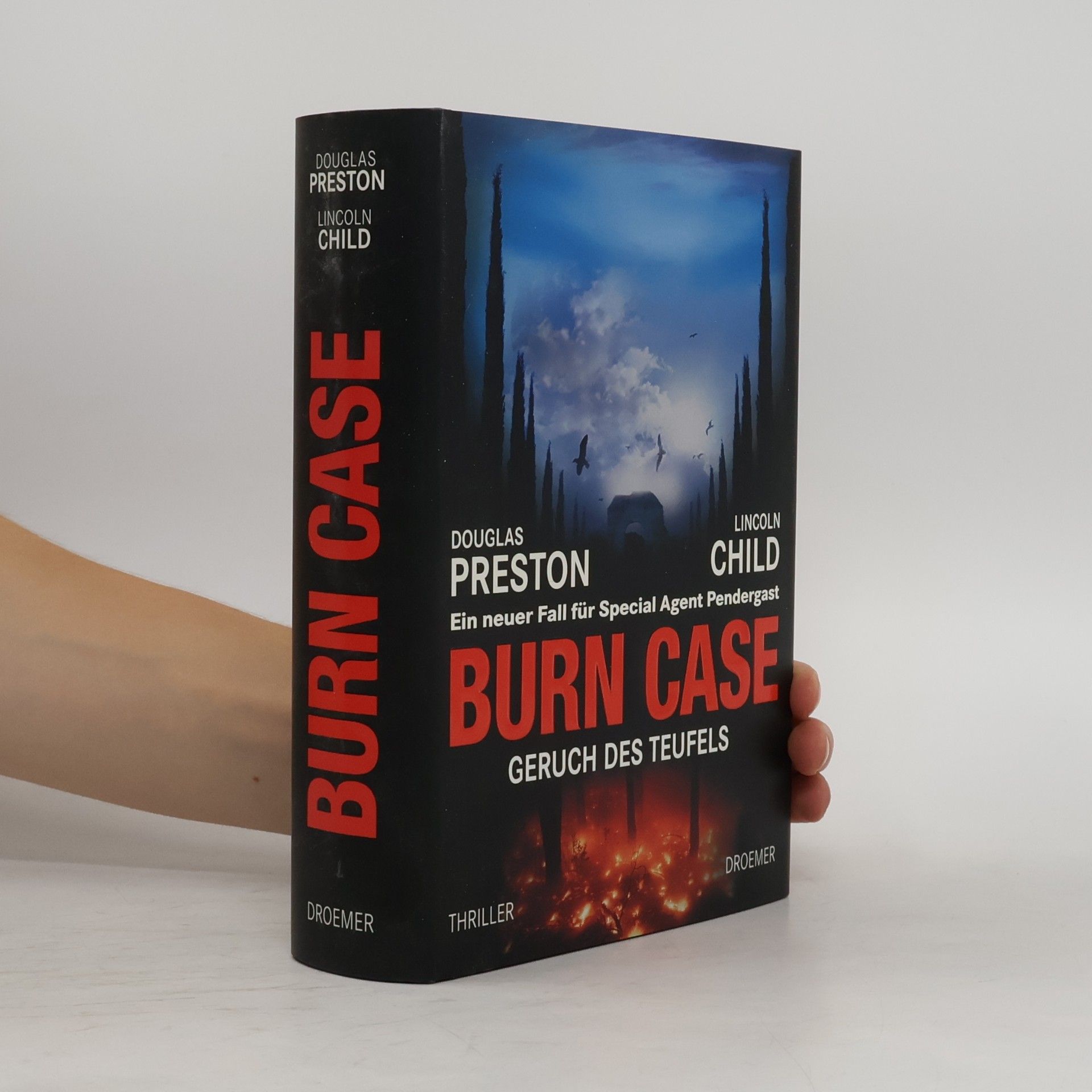 Douglas Preston Burn Case