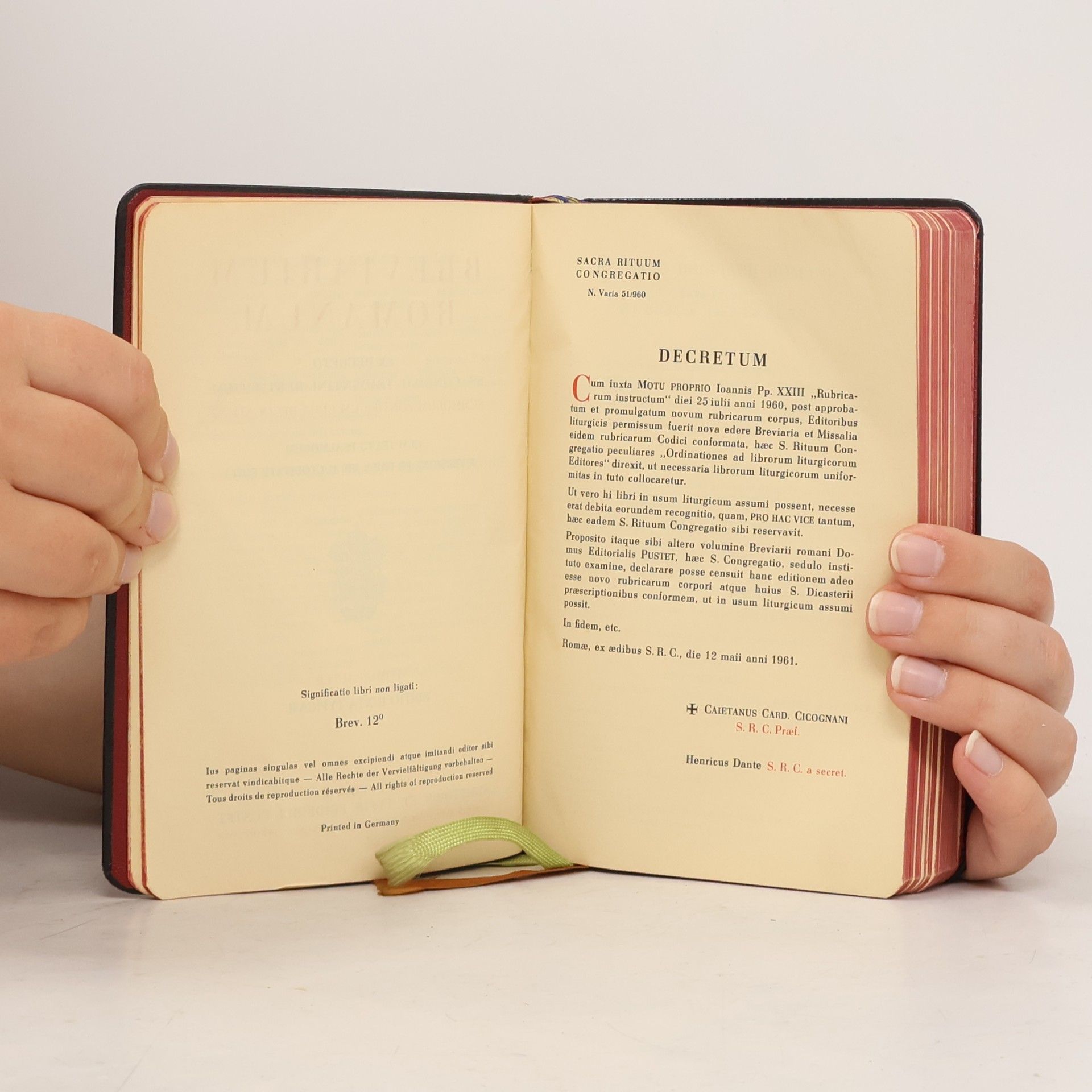 Tomus Alter Breviarium romanum