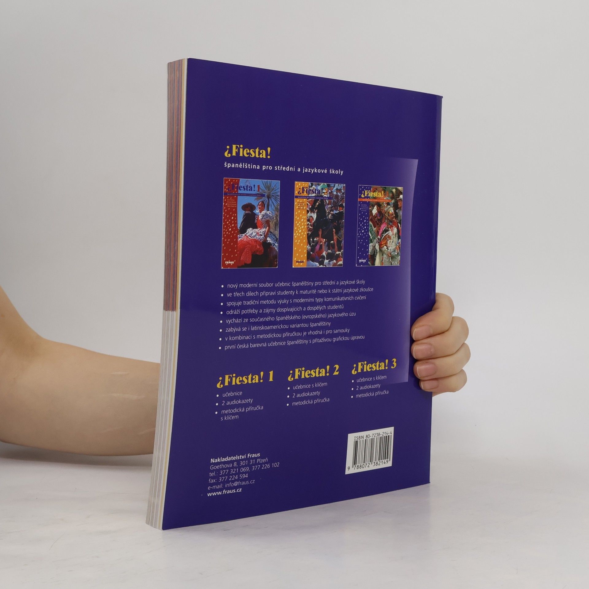 Various authors ¿Fiesta! 3 : španělština pro střední a jazykové školy