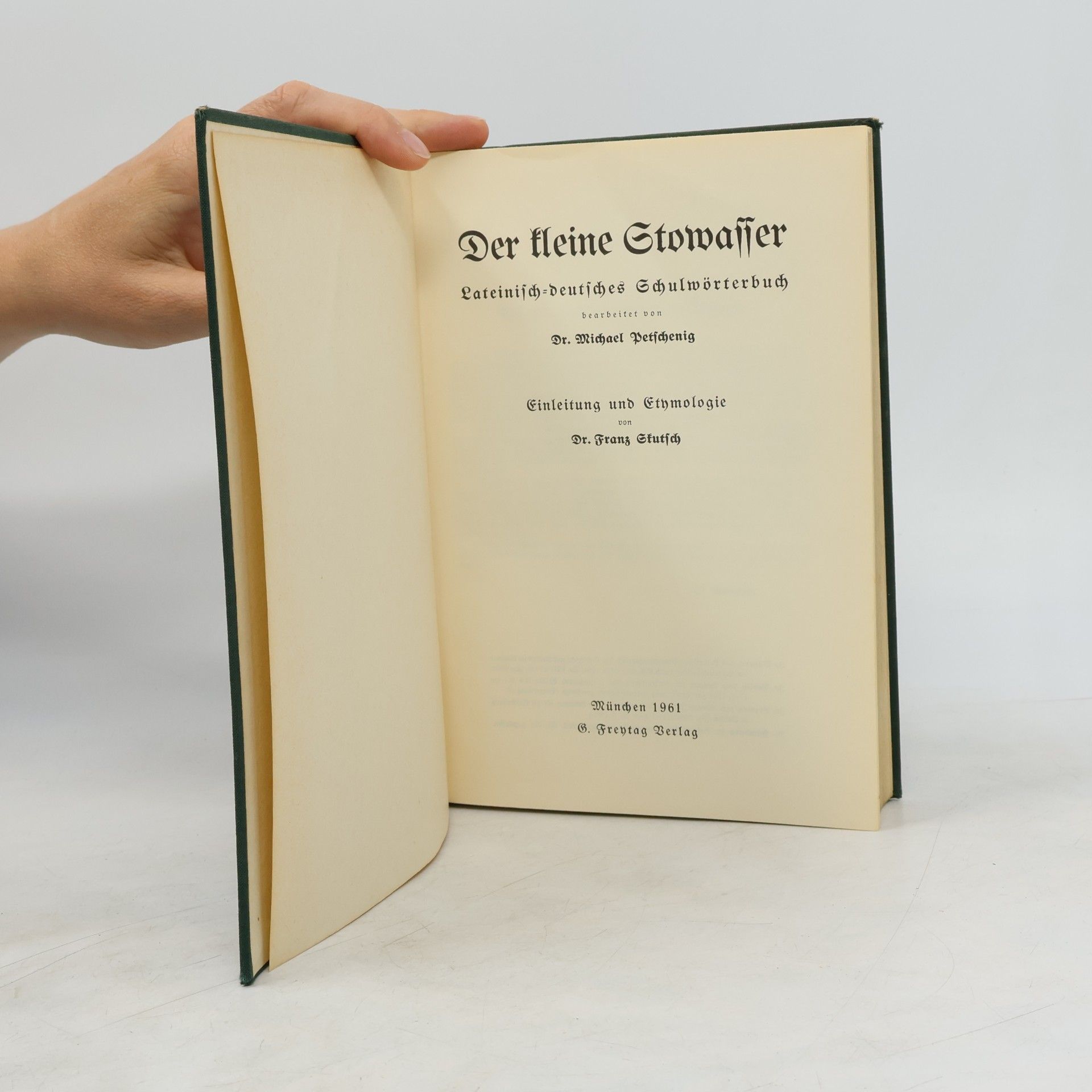Autorenkollektiv Der Kleine Stowasser Lateinisch Deutsches Schulwörterbuch