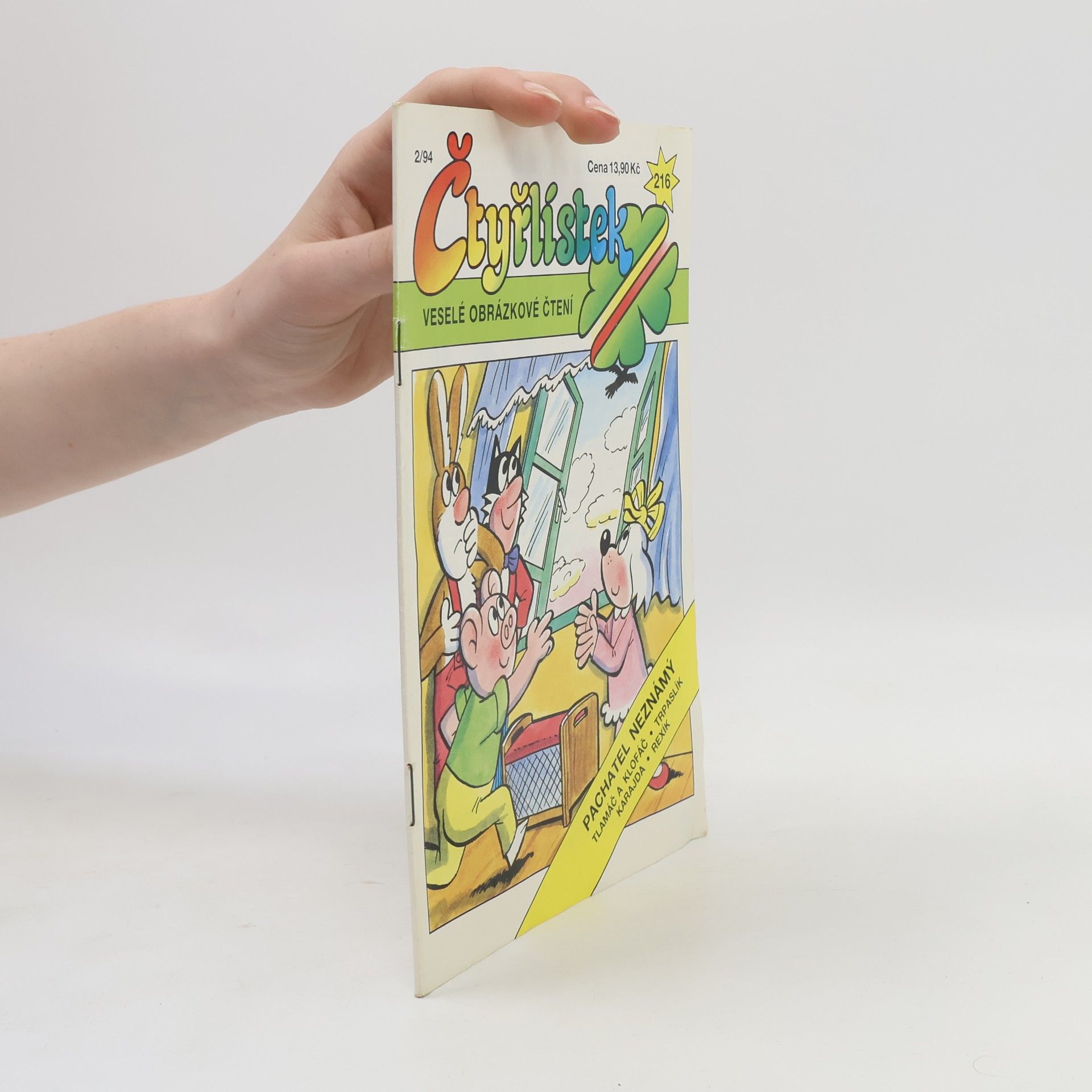 Autores varios Čtyřlístek 216. 2/1994 Pachatel neznámý