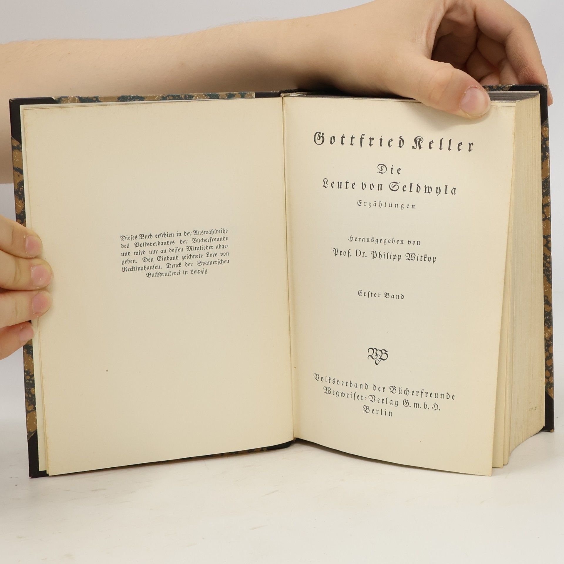 Gottfried Heller Die Leute von Seldwyla