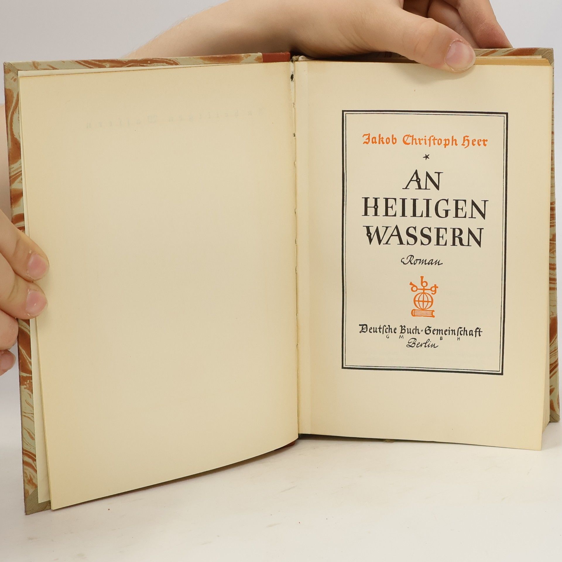 Jacob Christoph Heer An heiligen Wassern