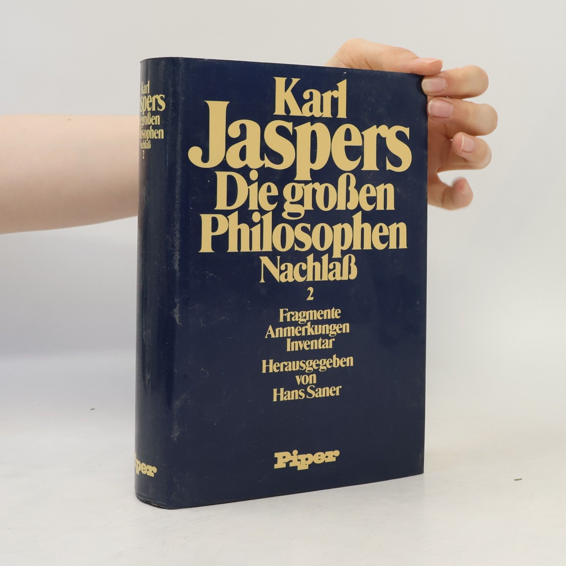 Karl Jaspers Die grossen Philosophen