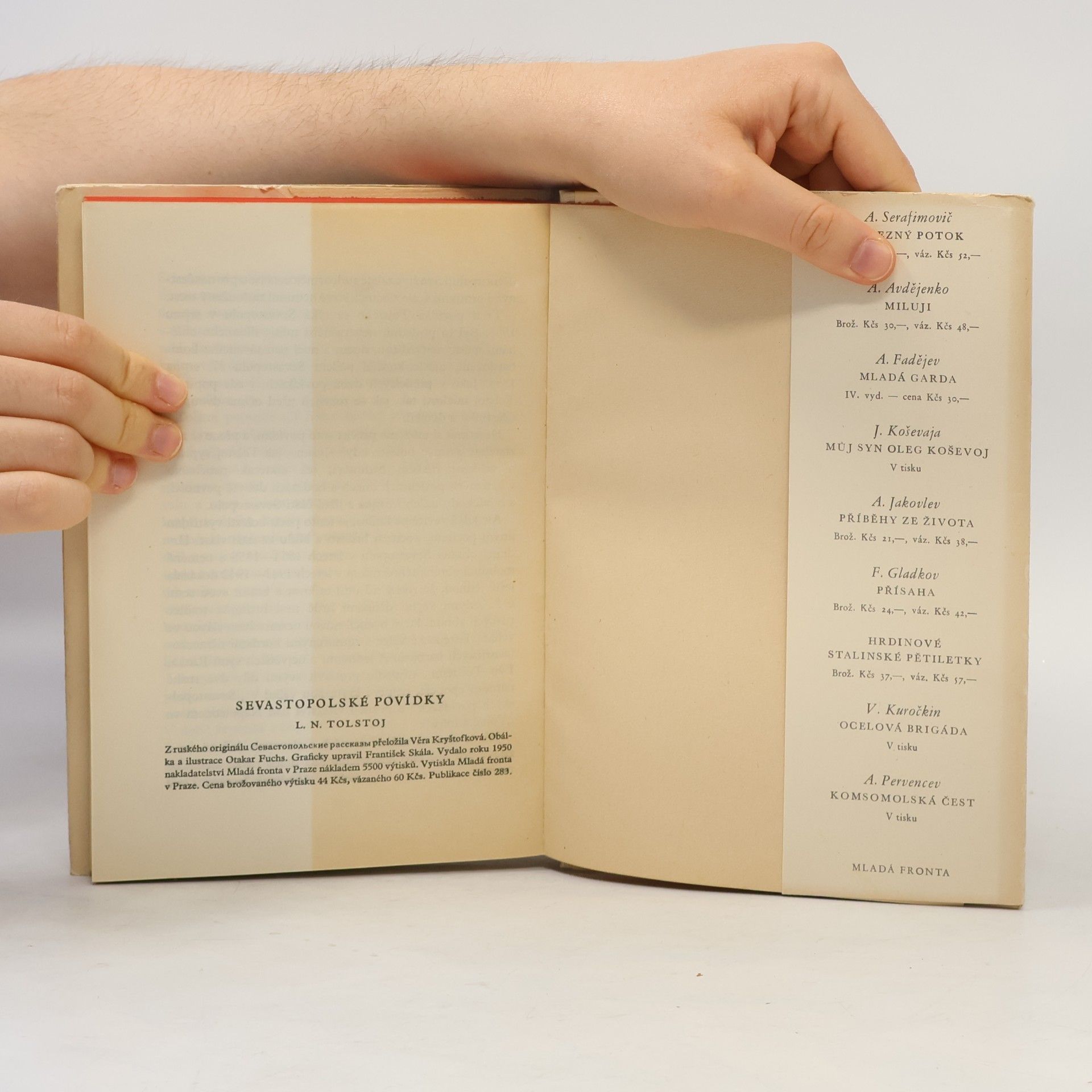 Lew Nikolajewitsch Tolstoi Sevastopolské povídky