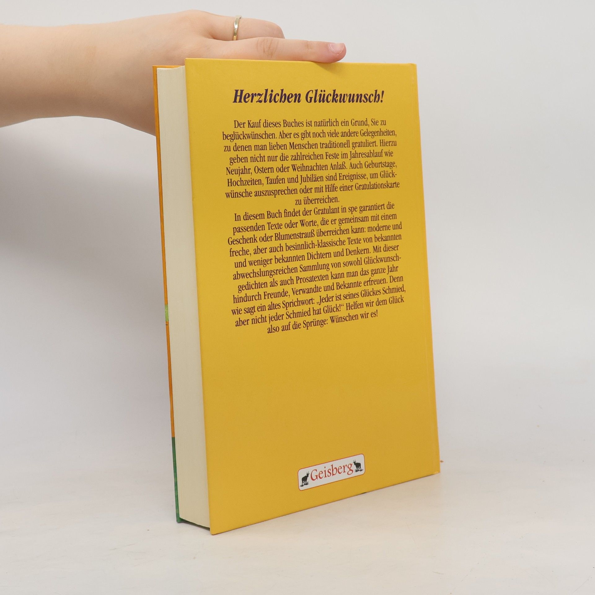 Autorenkollektiv Das große Buch der Glückwünsche