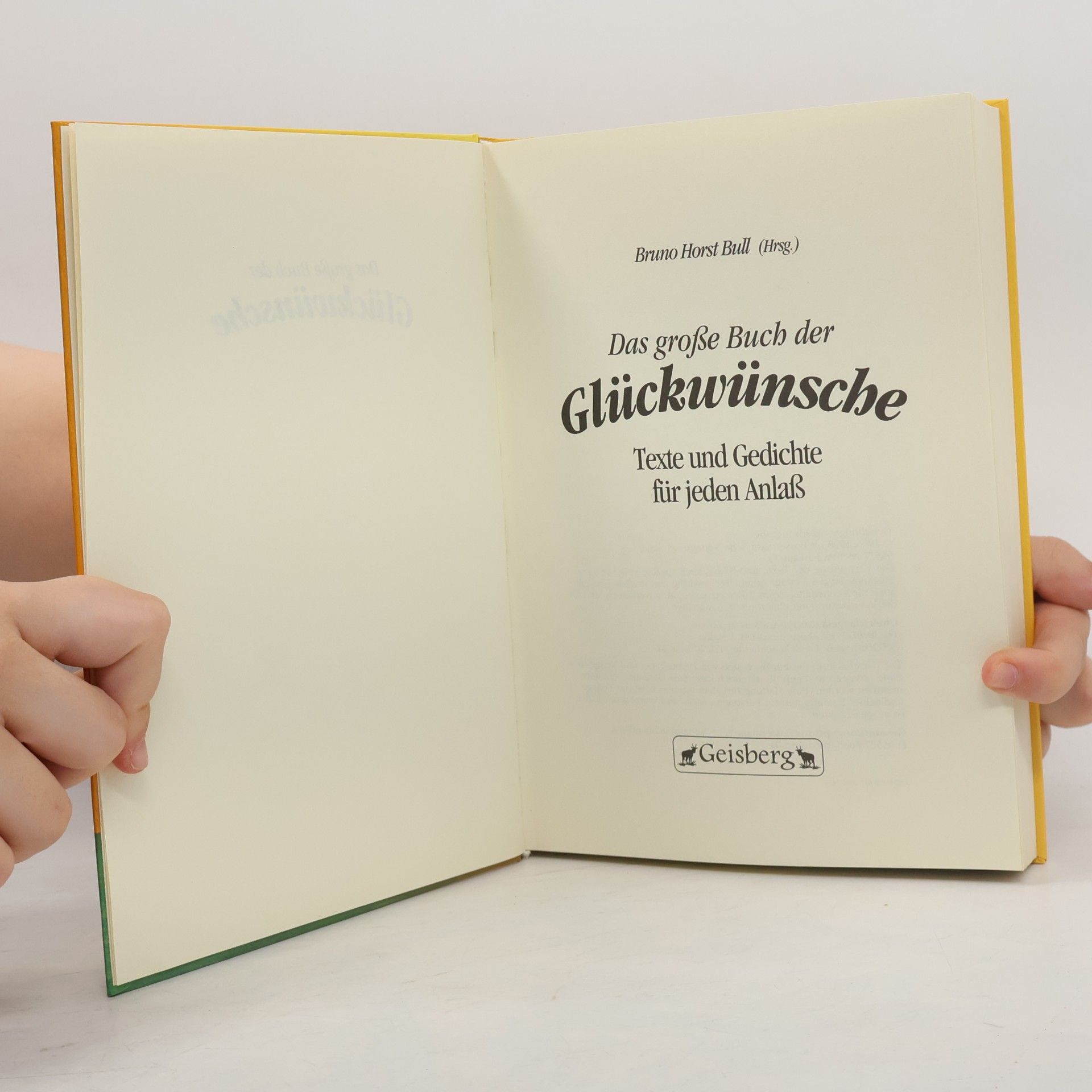 Autorenkollektiv Das große Buch der Glückwünsche