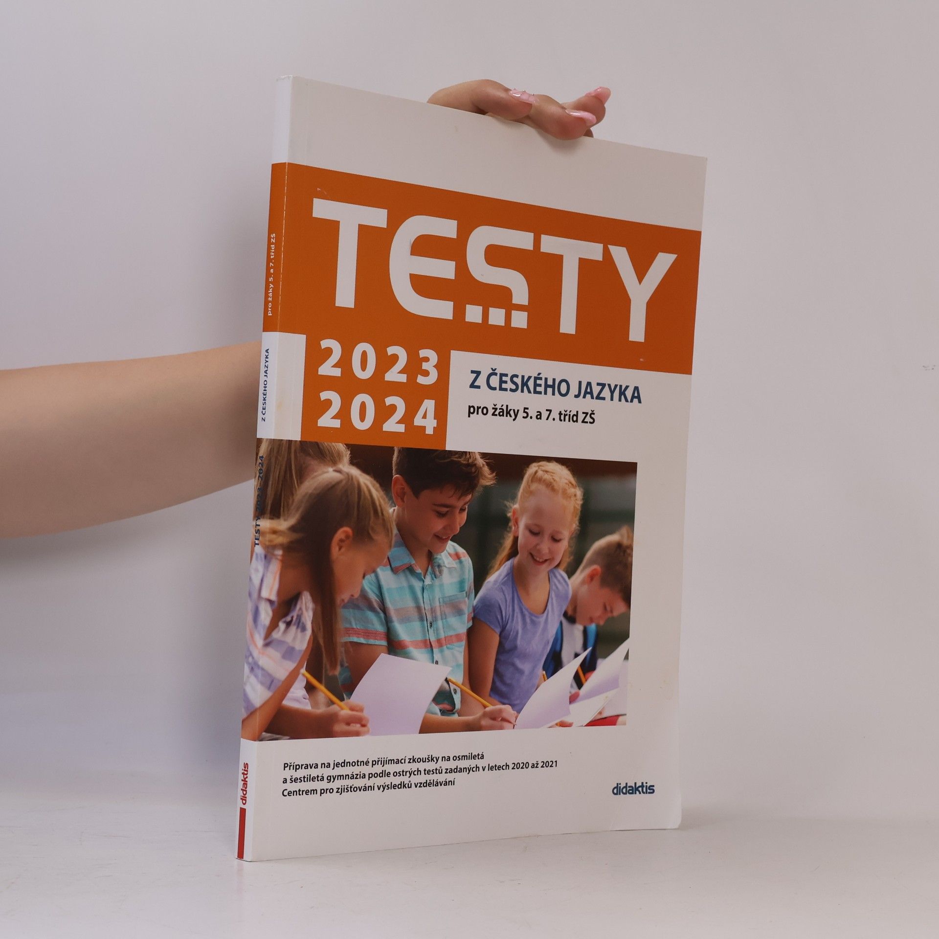 Collectif d'auteurs Testy 2023-2024 z českého jazyka pro žáky 5. a 7. tříd ZŠ
