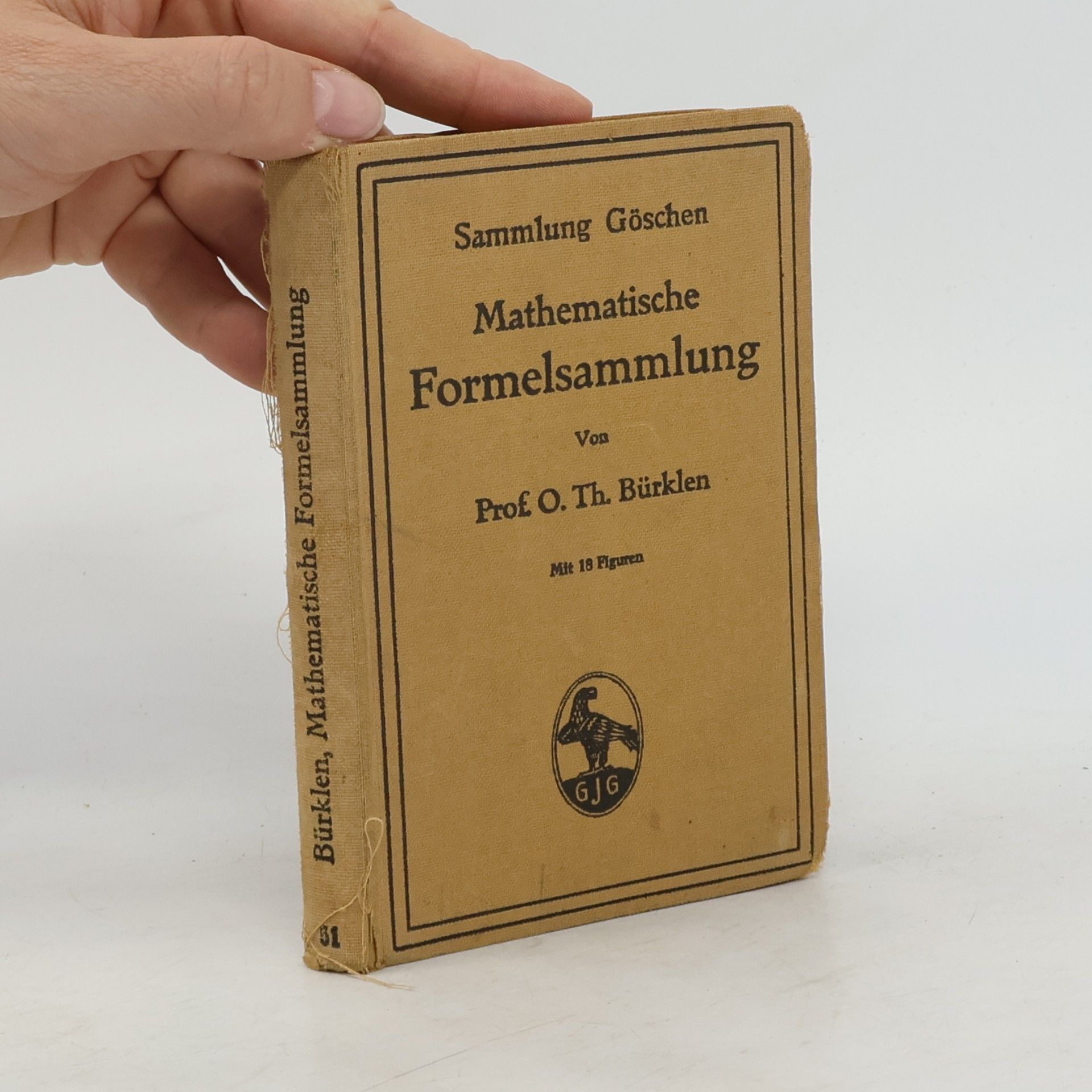 O. Th. Bürklen Mathematische Formelsammlung