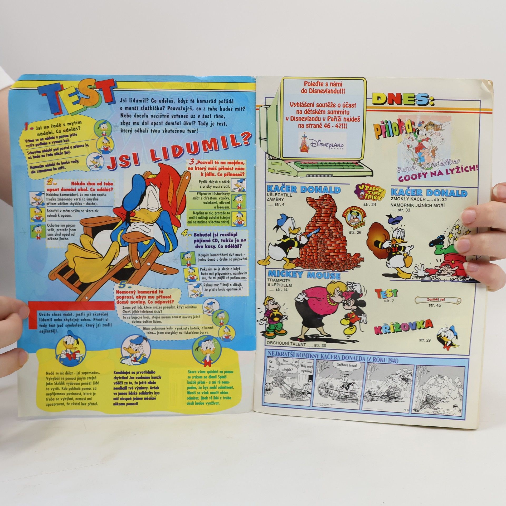 Autorenkollektiv Kačer Donald. Číslo 2/98