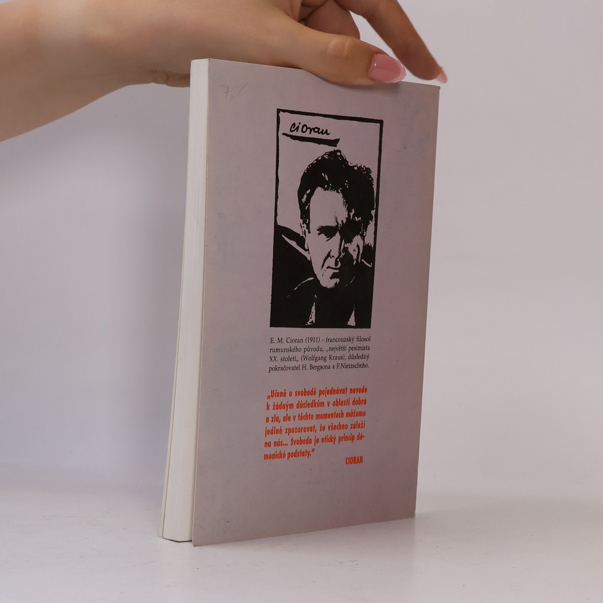 Emil Cioran Nástin úpadku
