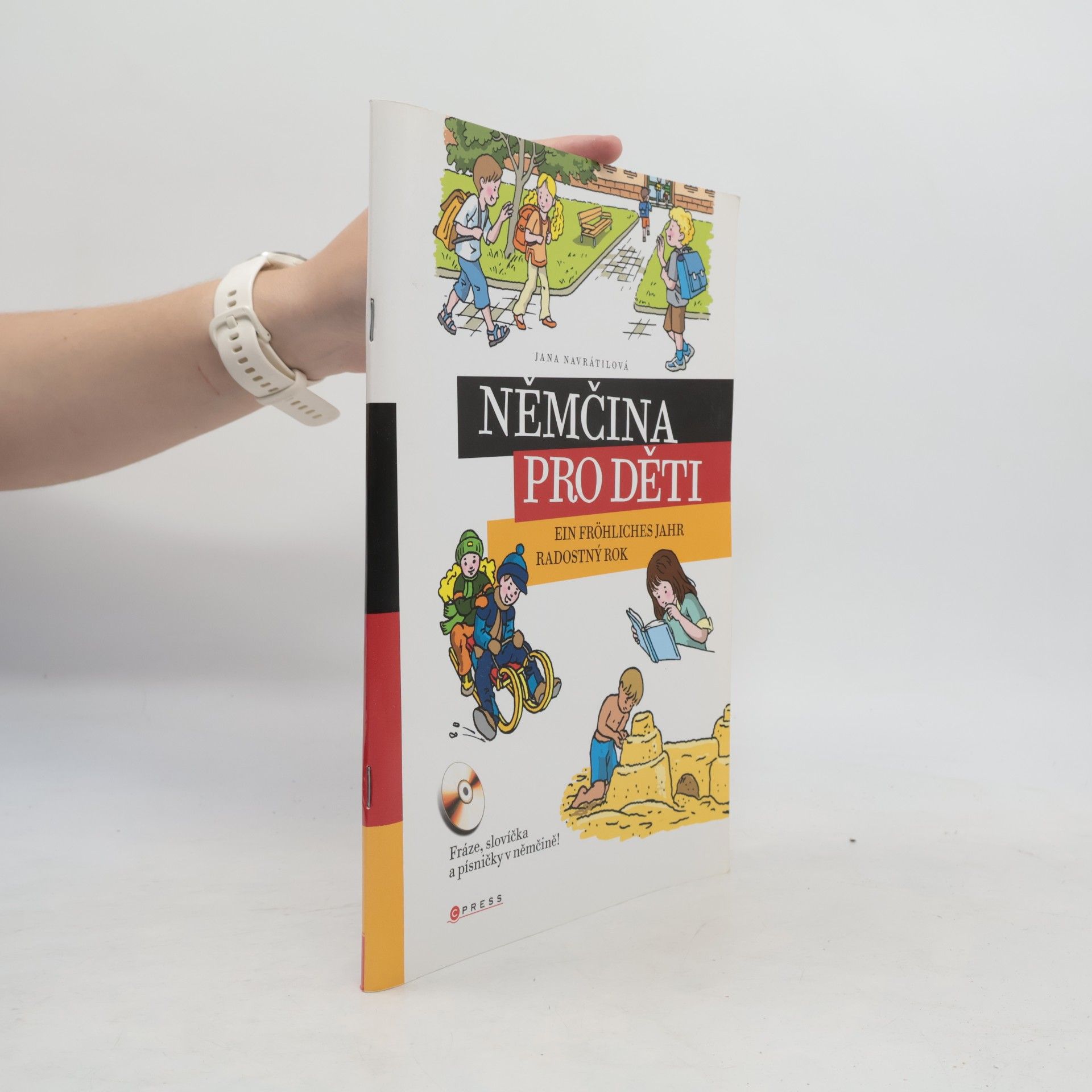 Jana Navrátilová Němčina pro děti : ein fröhliches Jahr = radostný rok