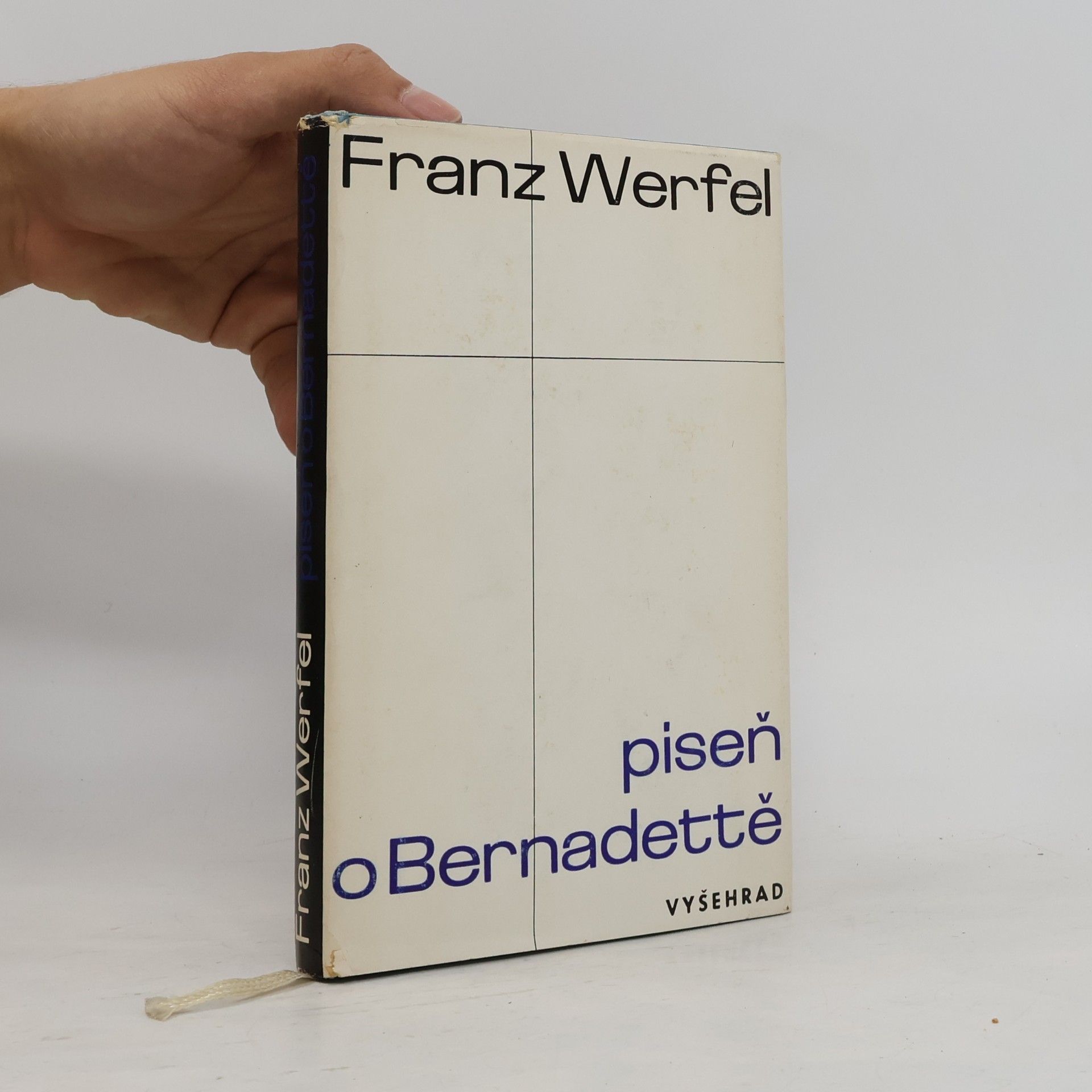 Franz Werfel Píseň o Bernadettě