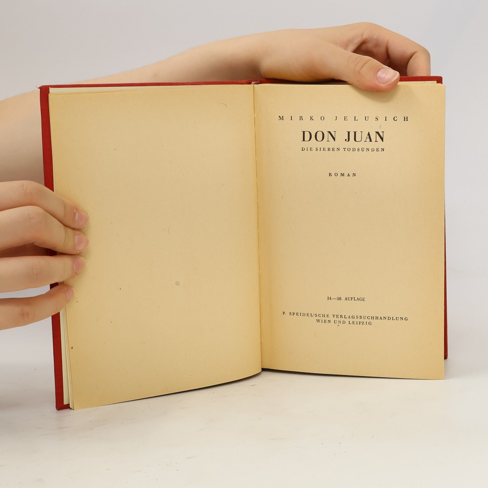 Mirko Jelusich Don Juan