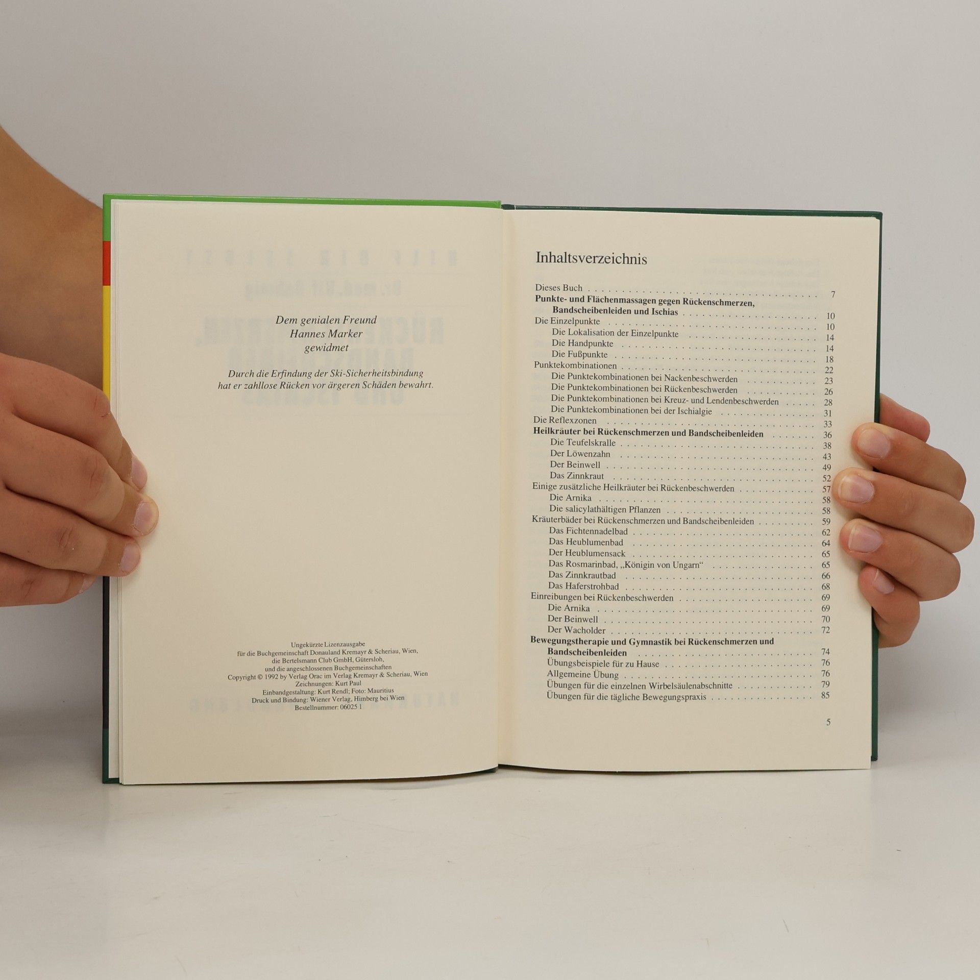 Ulf Böhmig Rückenschmerzen, Bandscheiben und Ischias
