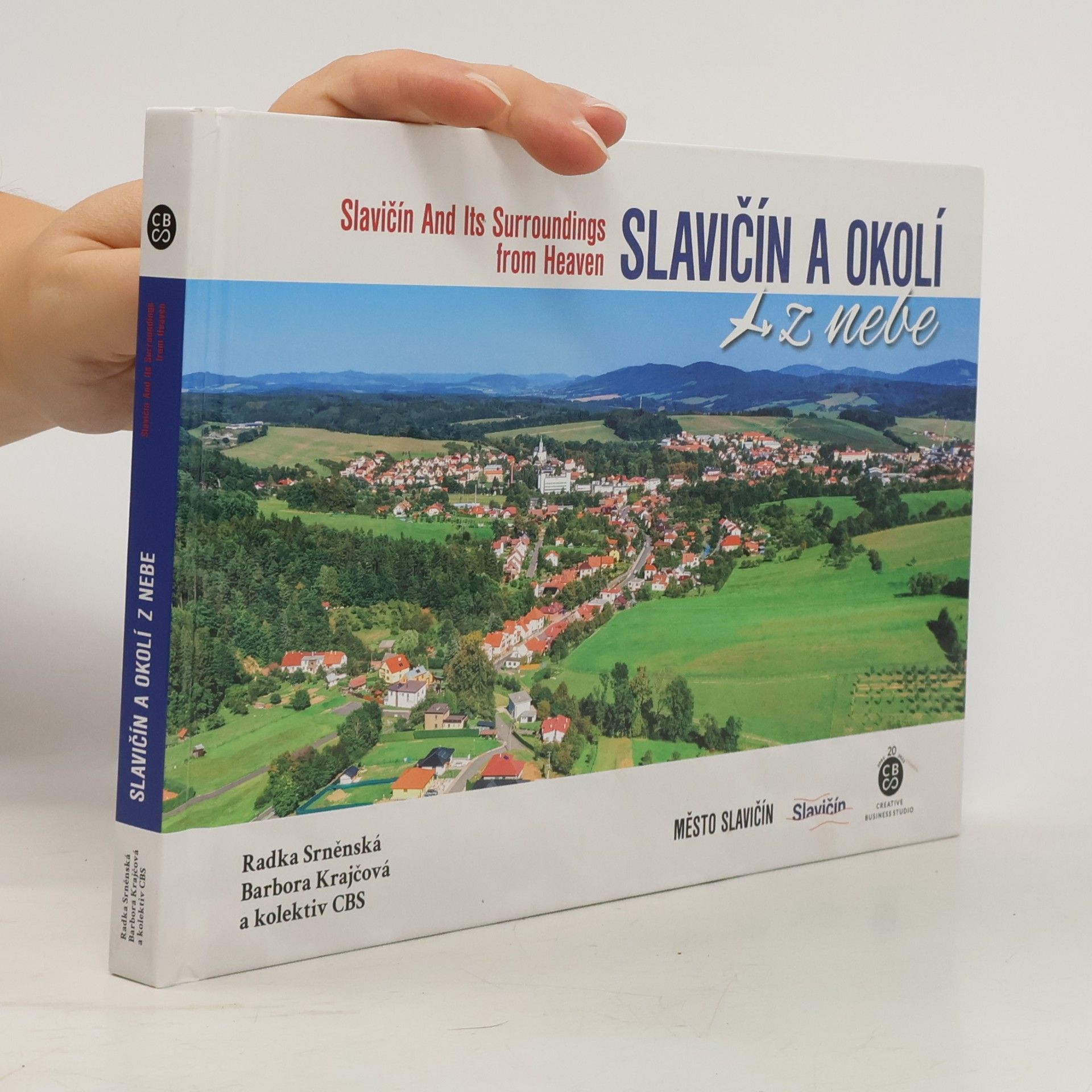 Slavičín a okolí z nebe