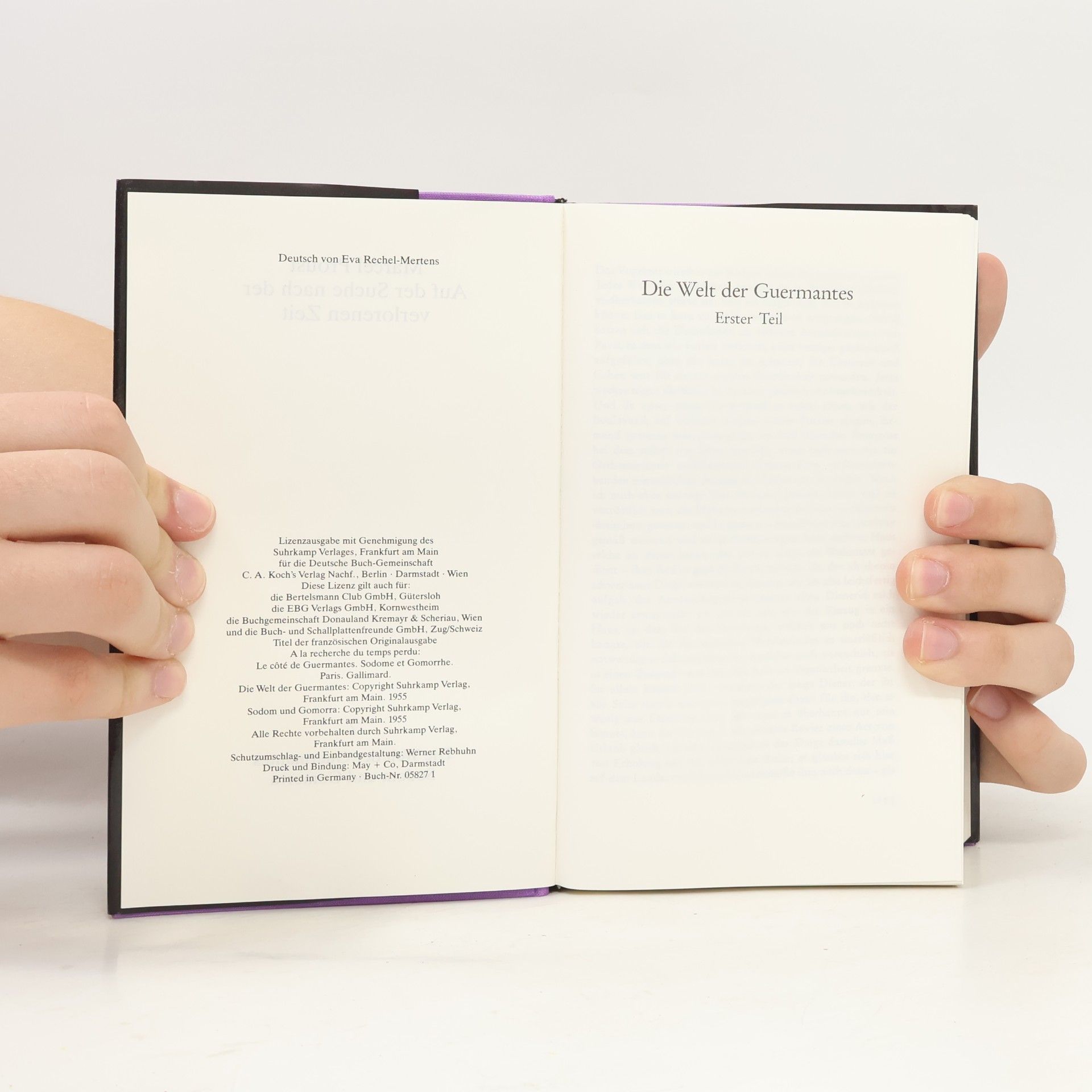 Marcel Proust Auf der Suche nach der verlorenen Zeit 2
