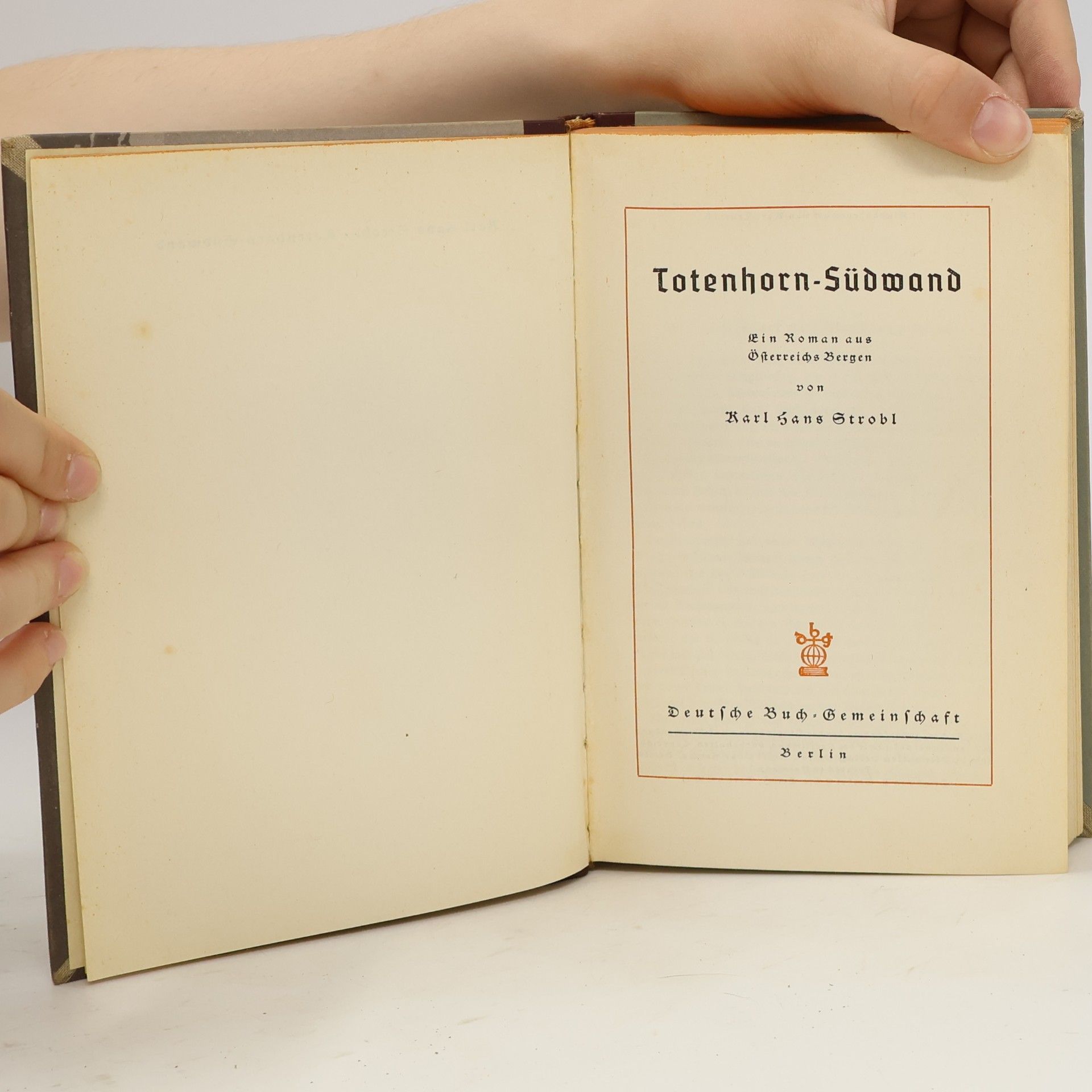 Karl Hans Strobl Totenhorn-Südwand