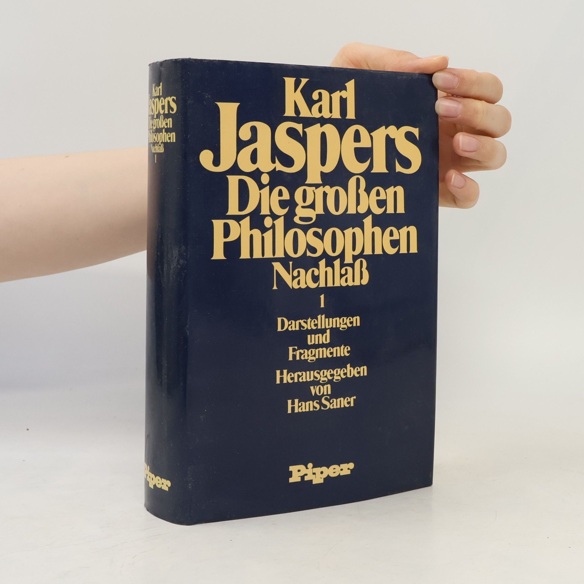 Karl Jaspers Die grossen Philosophen