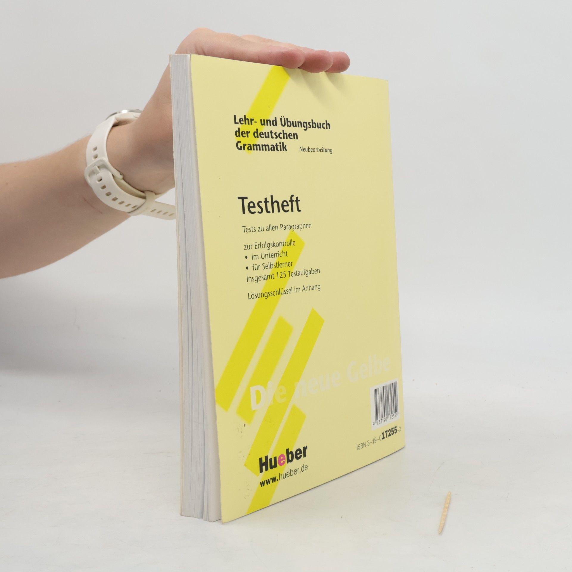 Werner Heidermann Lehr- und Übungsbuch der deutschen Grammatik : Testheft