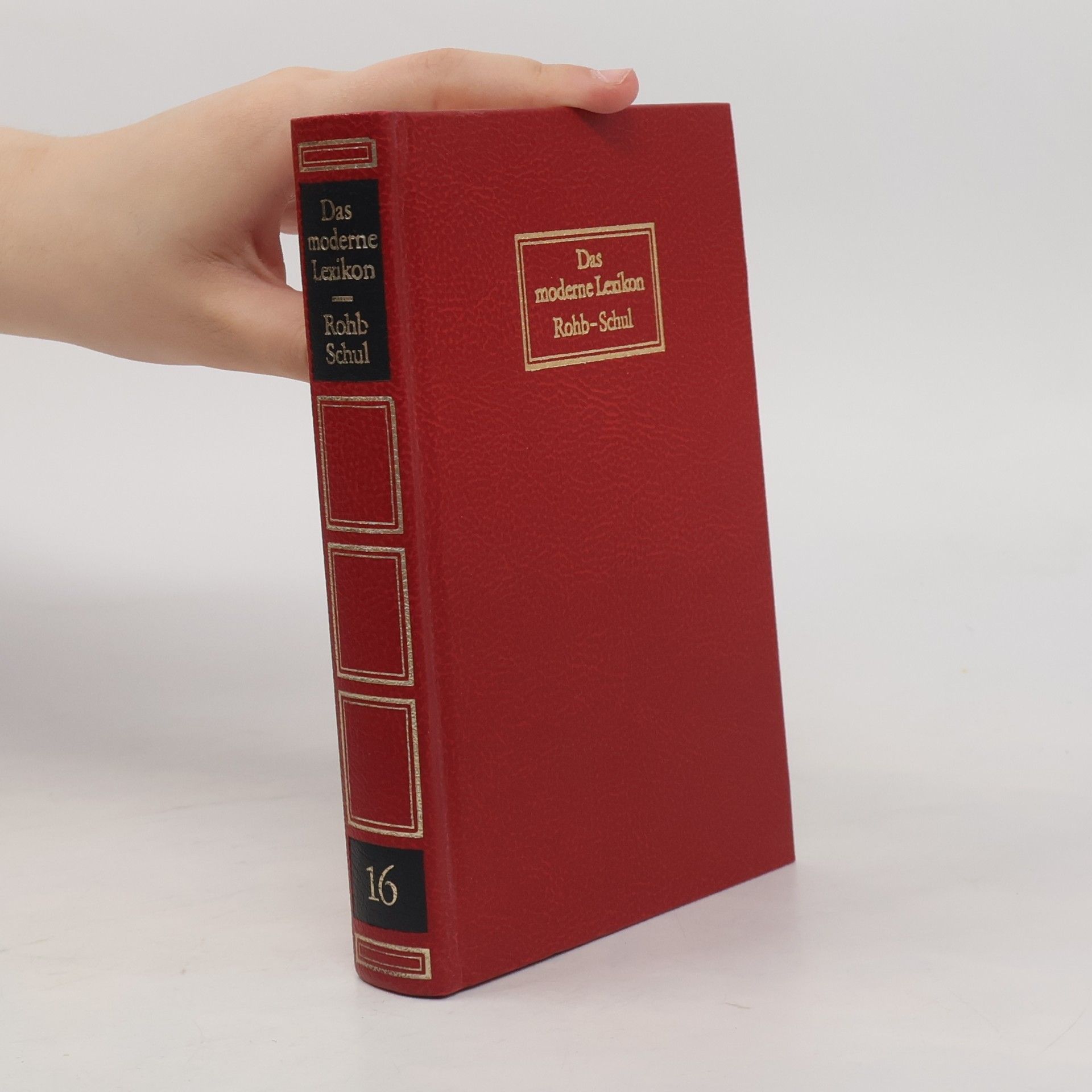 Auteurscollectief Das moderne Lexikon 16. Rohb-Schul