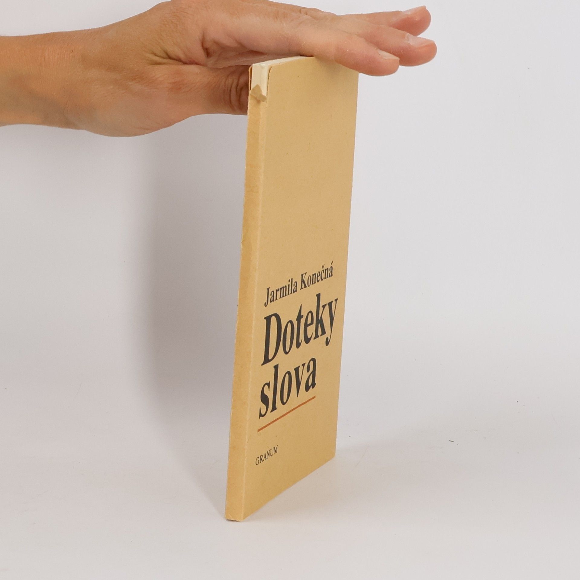 Jarmila Konečná Doteky slova