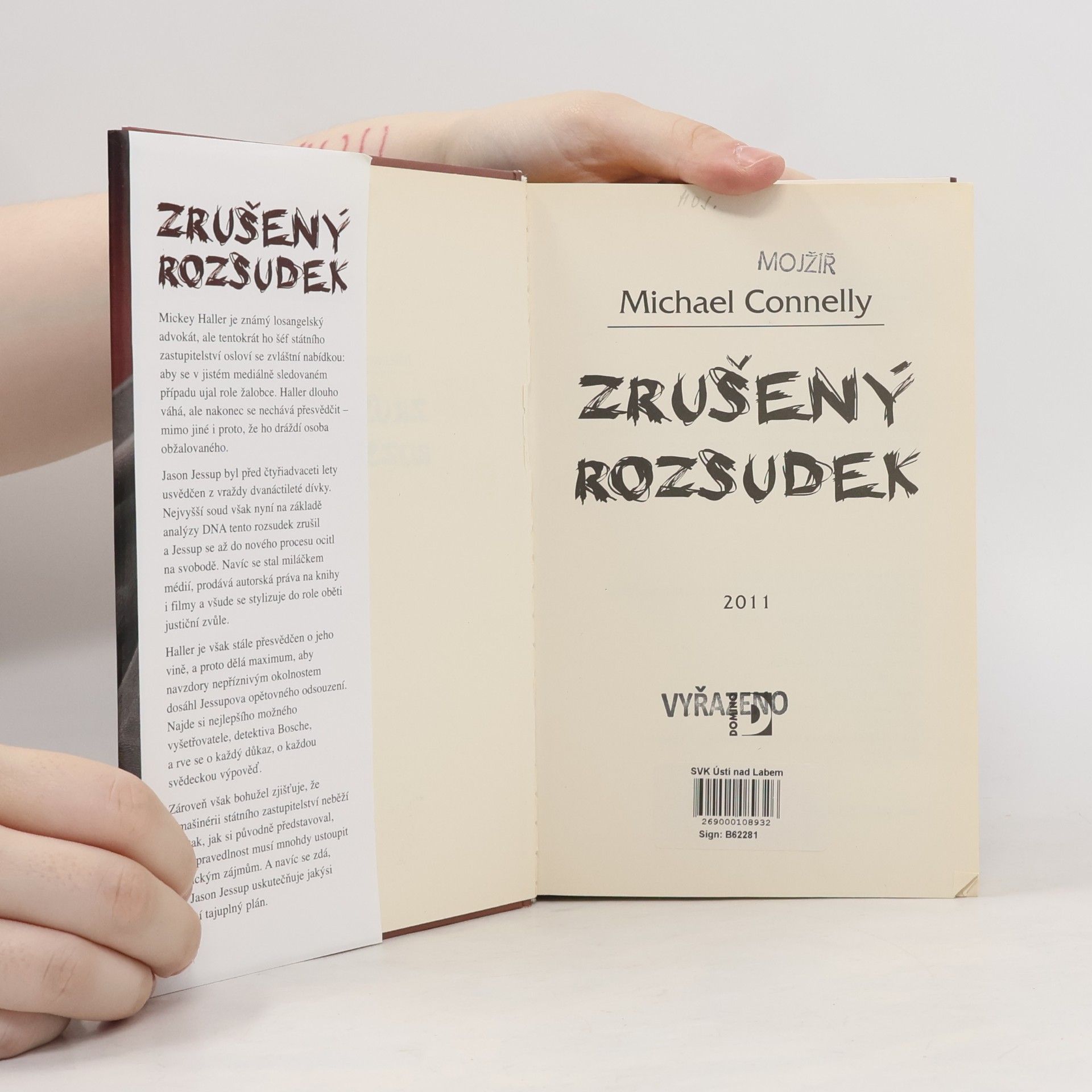 Michael Connelly Zrušený rozsudek