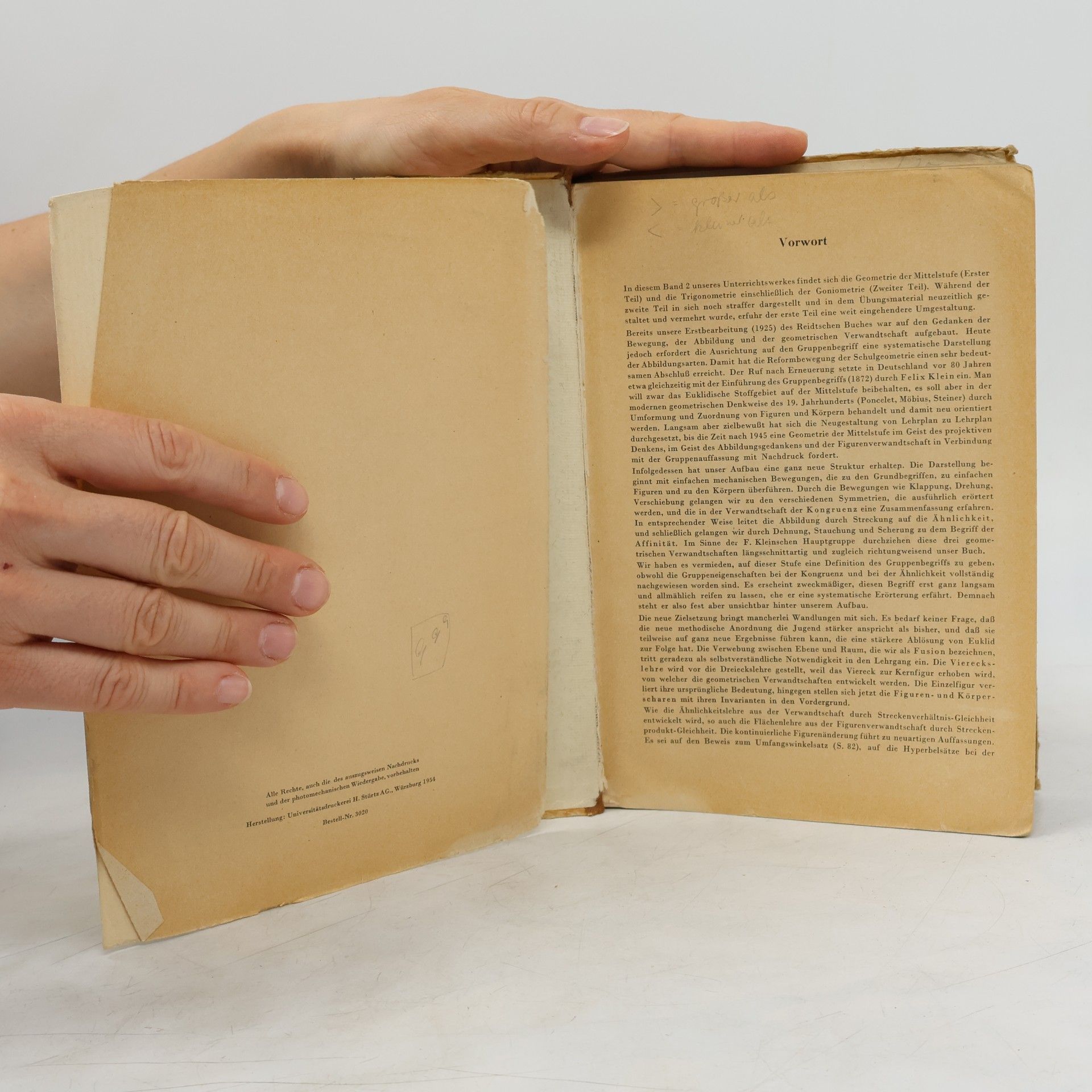 Friedrich Carl Reidt Die Elemente der Mathematik