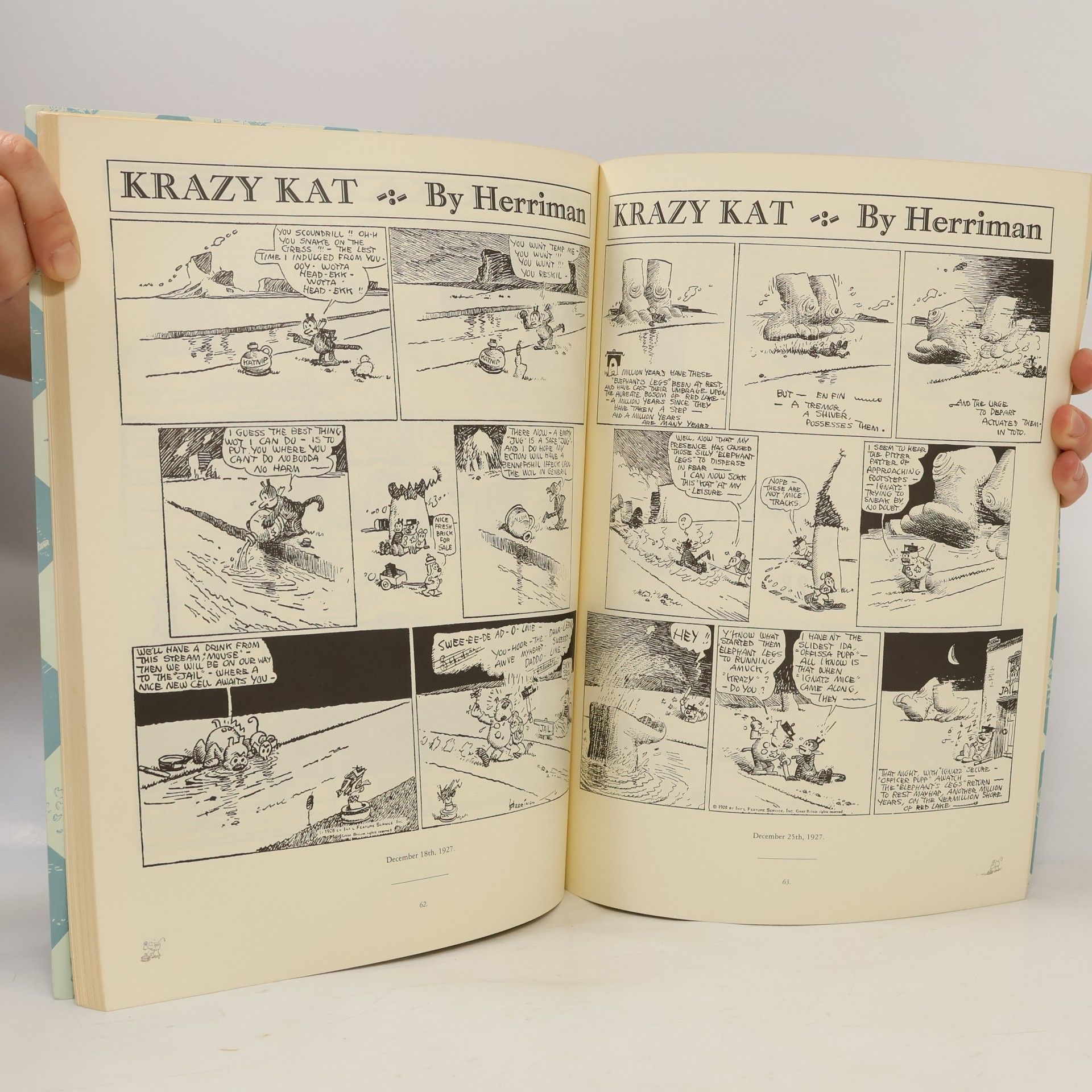 George Herriman Krazy And Ignatz, 1927-1928