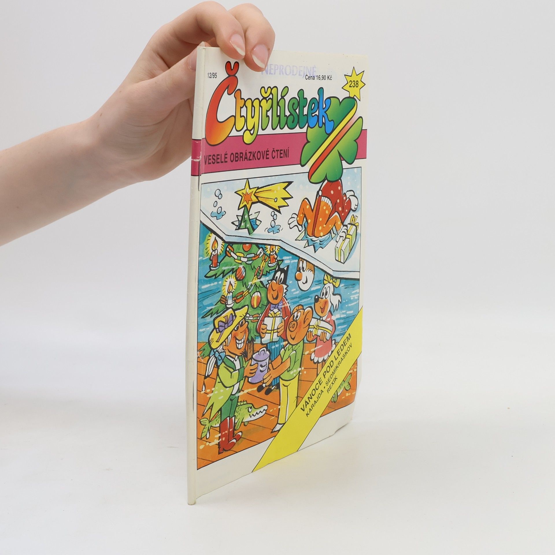 Collectif d'auteurs Čtyřlístek 238. Vánoce pod ledem