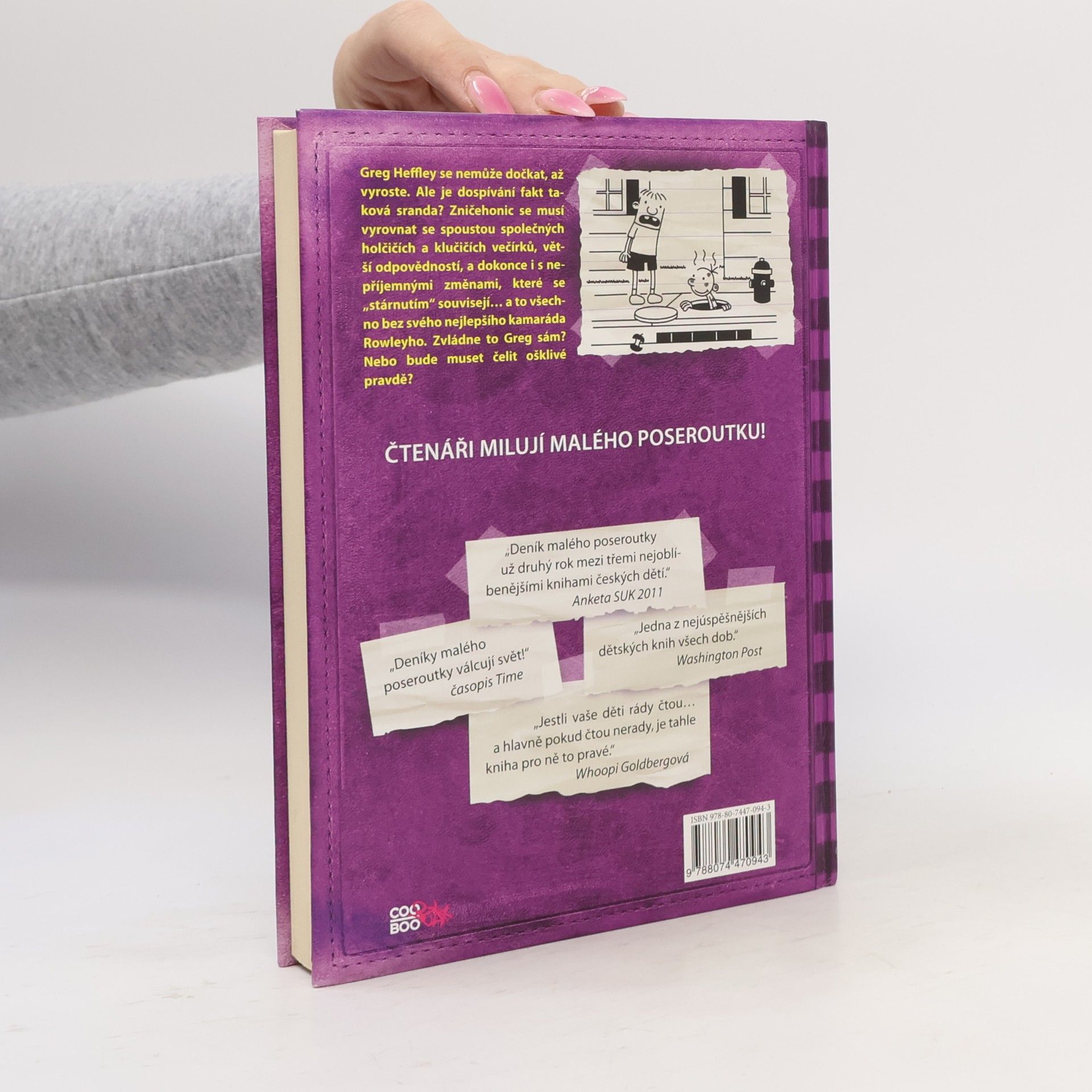 Jeff Kinney Deník malého poseroutky 5. Ošklivá pravda