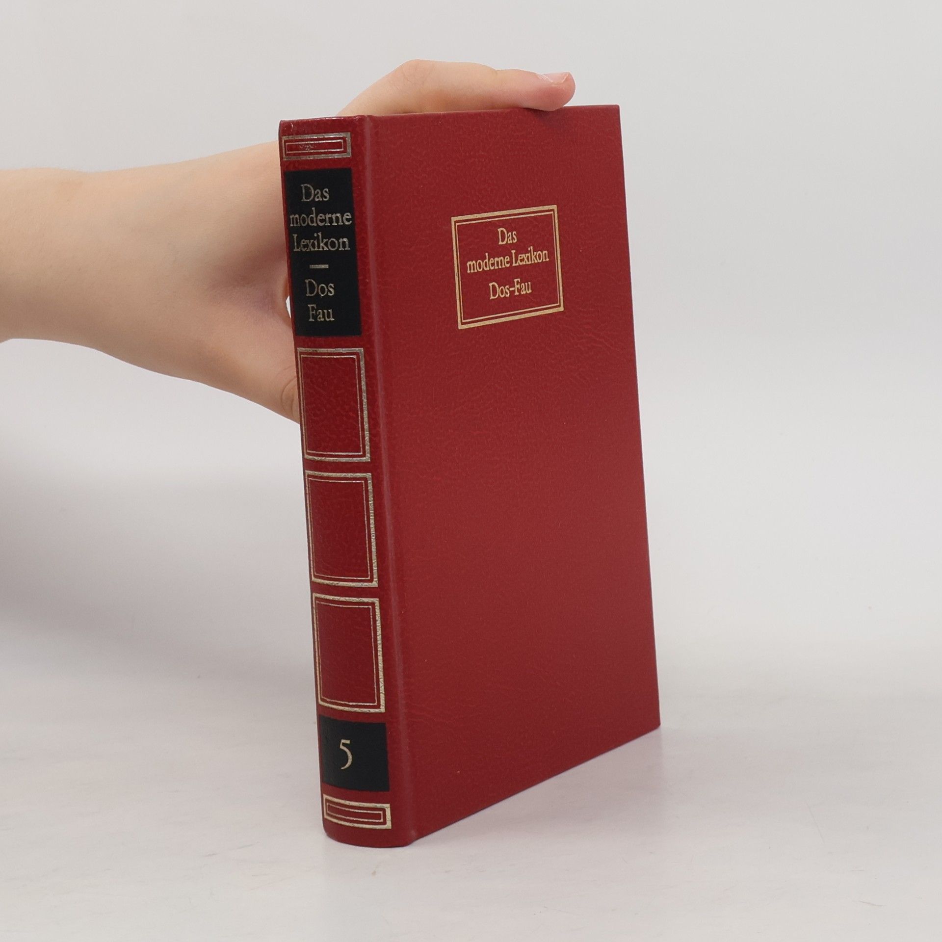 Collectif d'auteurs Das moderne Lexikon 5. Dos-Fau