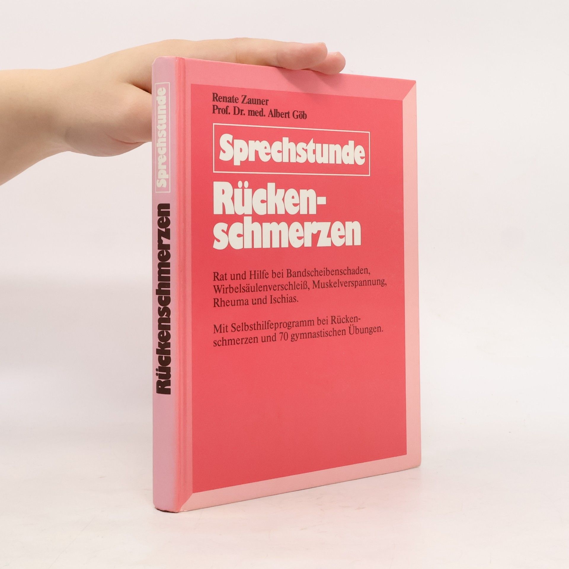 Sprechstunde Rückenschmerzen