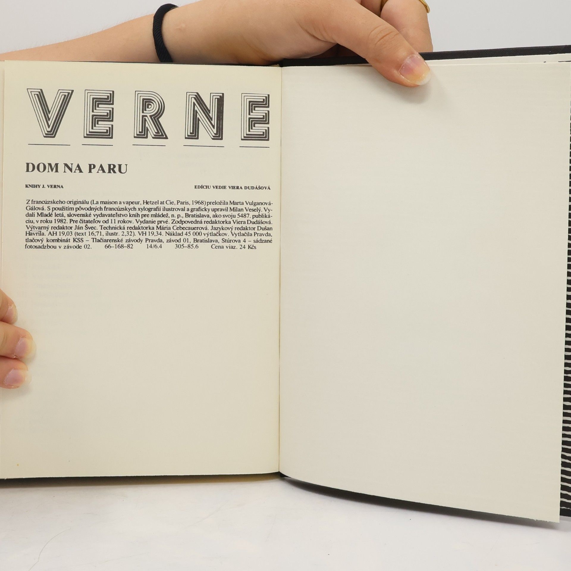 Jules Verne Dom na paru