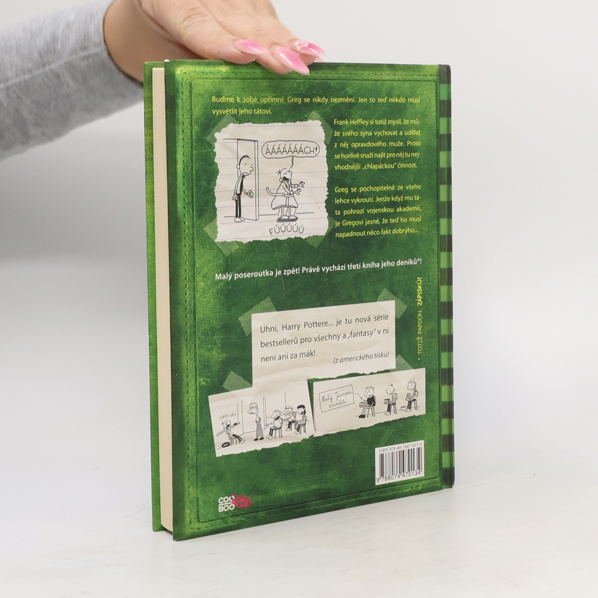 Jeff Kinney Deník malého poseroutky 3. Poslední kapka