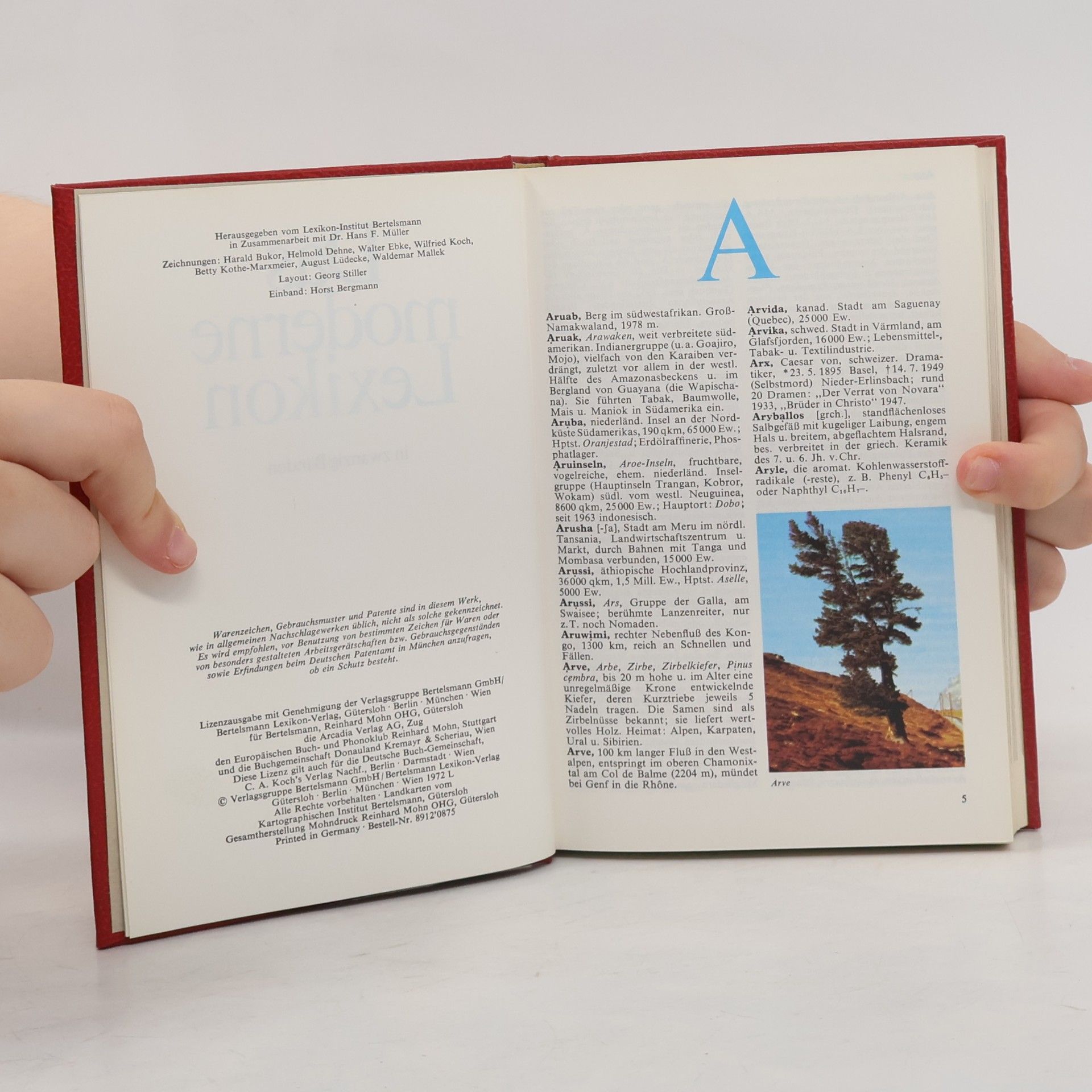 Collectif d'auteurs Das moderne Lexikon 2. Aru-Bez