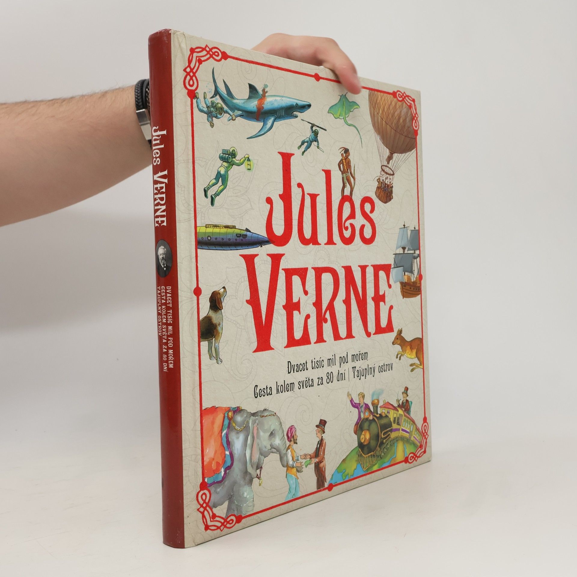 Jules Verne Dvacet tisíc mil pod mořem. Cesta kolem světa za 80 dní. Tajuplný ostrov