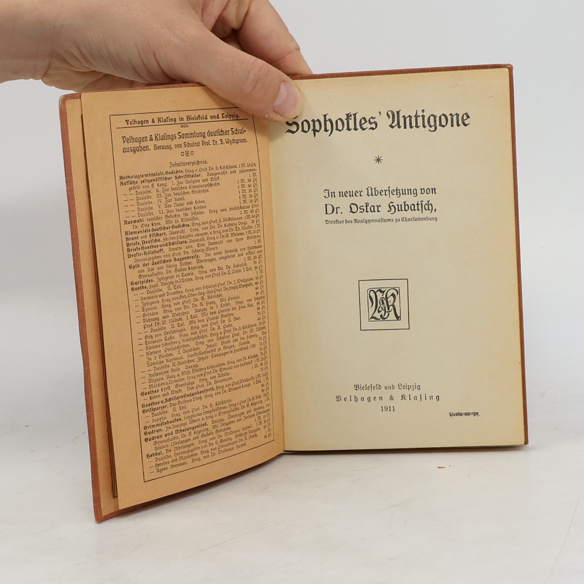 Sophokles Sophokles’ Antigone