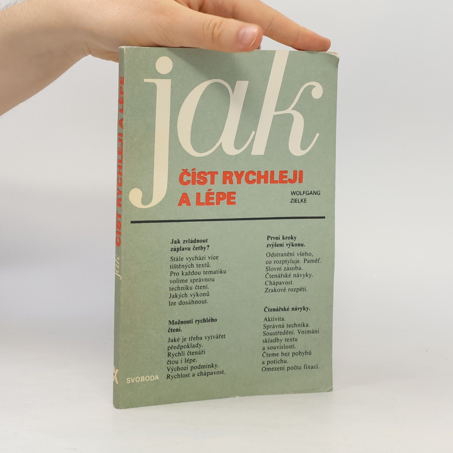 Wolfgang Zielke Jak číst rychleji a lépe